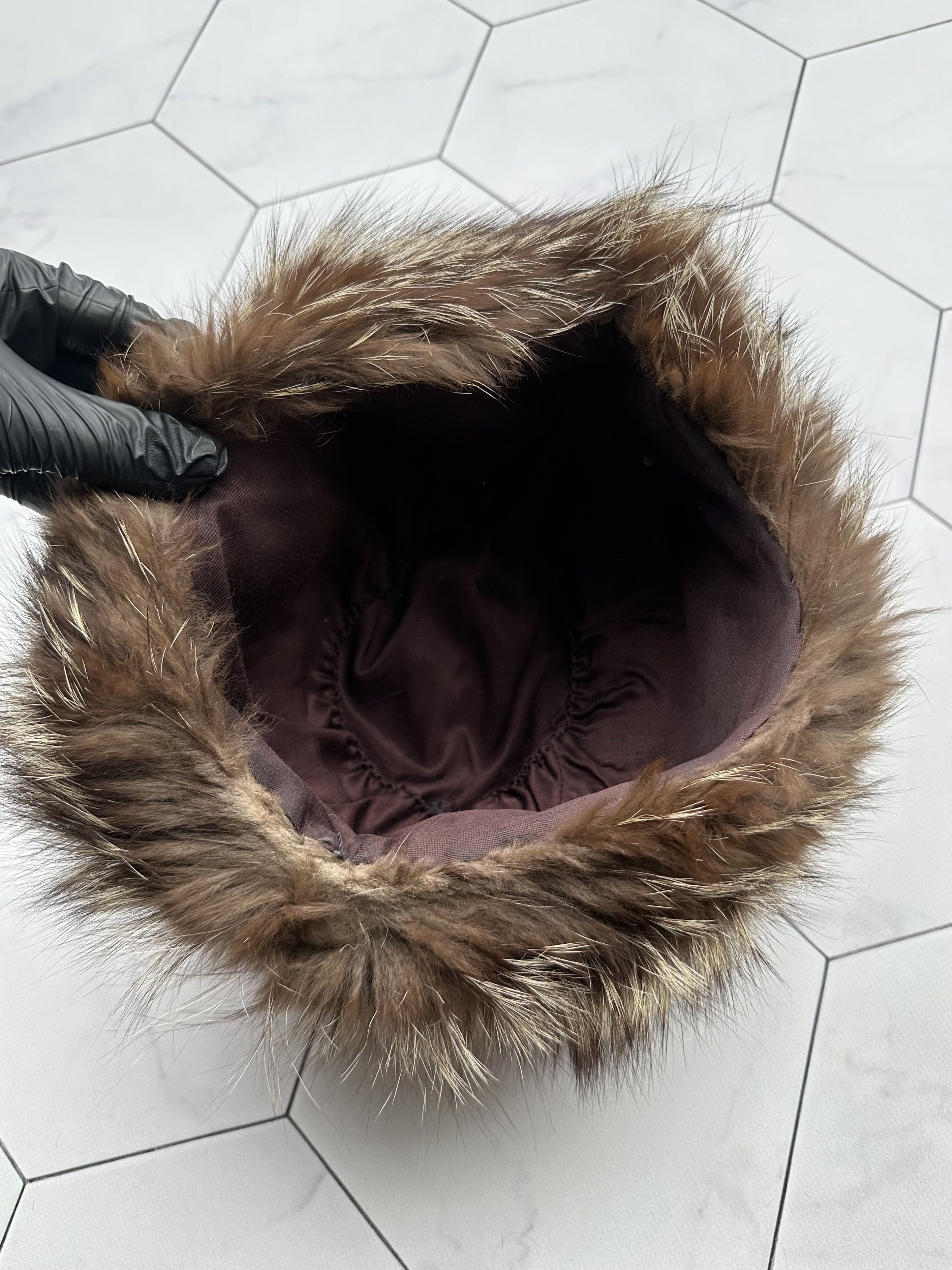 Japanese Brand Vintage Real Fur Hat E2 Size ONE SIZE - 3 Thumbnail