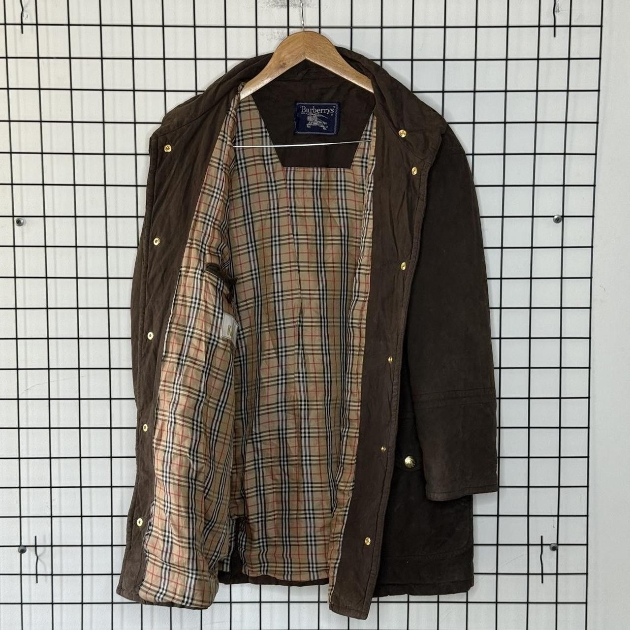 Burberry Burberry Coat Jacket Quillted Black Checkered Inside Size US M / EU 48-50 / 2 - 2 Thumbnail