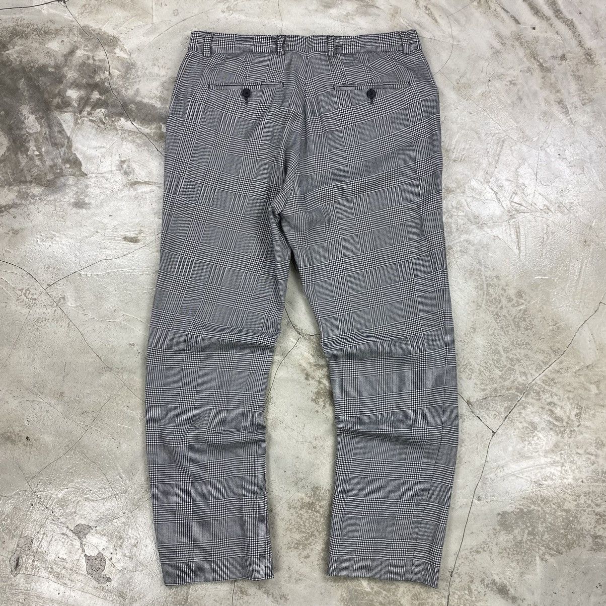 Sandro Houndstooth Check Suit Size 36R - 4 Thumbnail