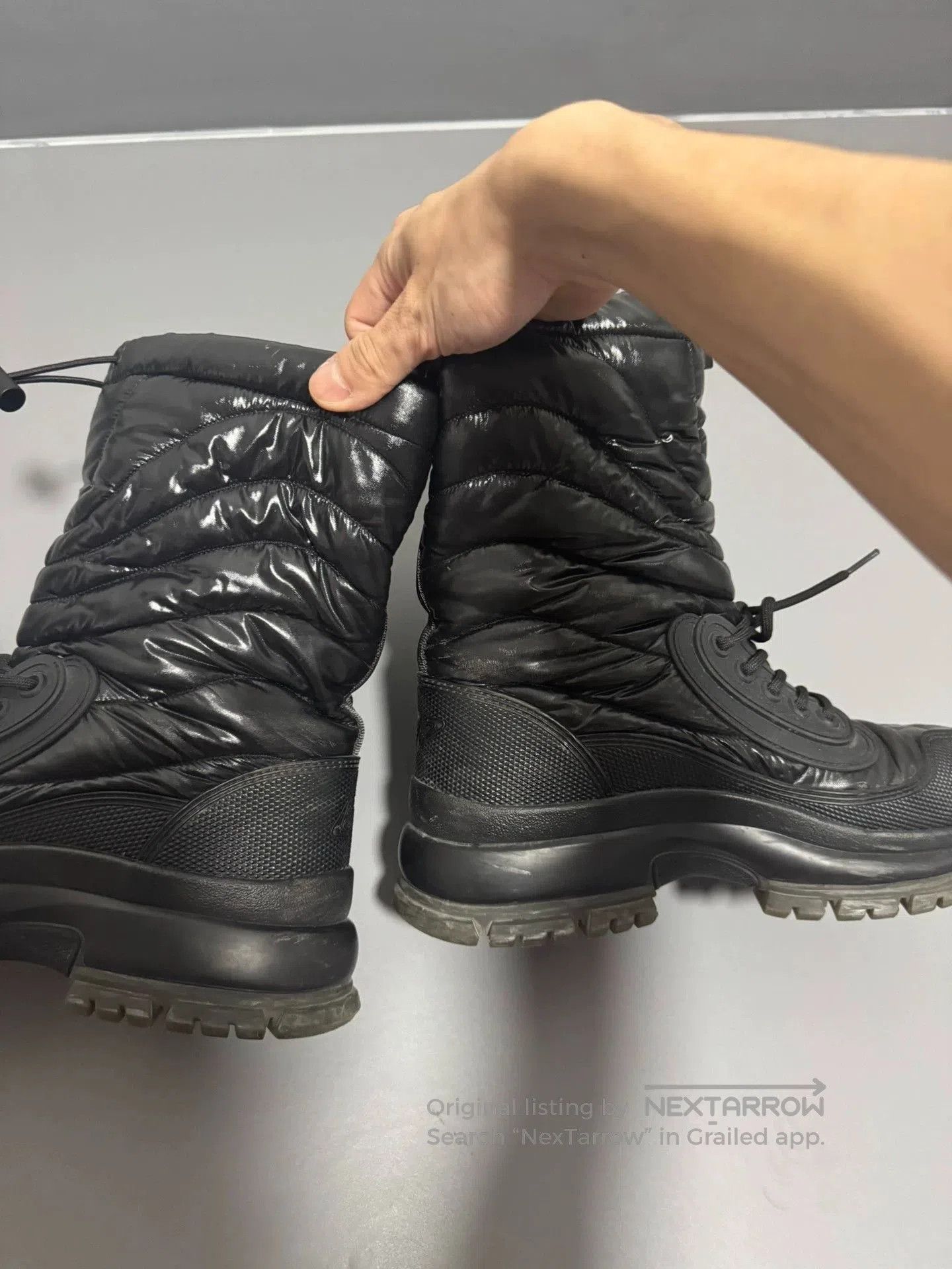 Louis Vuitton Black Padded High-Top Boots Size 8.5. Size US 8.5 / EU 41-42 - 8 Thumbnail