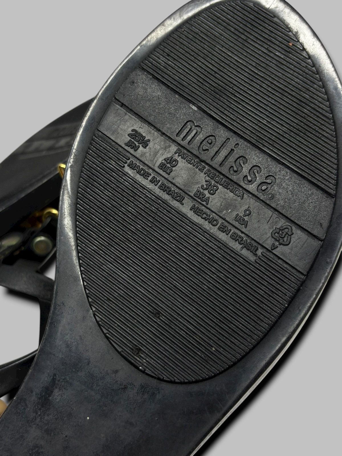 Vivienne Westwood Vivienne Westwood x Melissa Solar Orb Logo Black Sandals Size US 9 / IT 39 - 16 Thumbnail