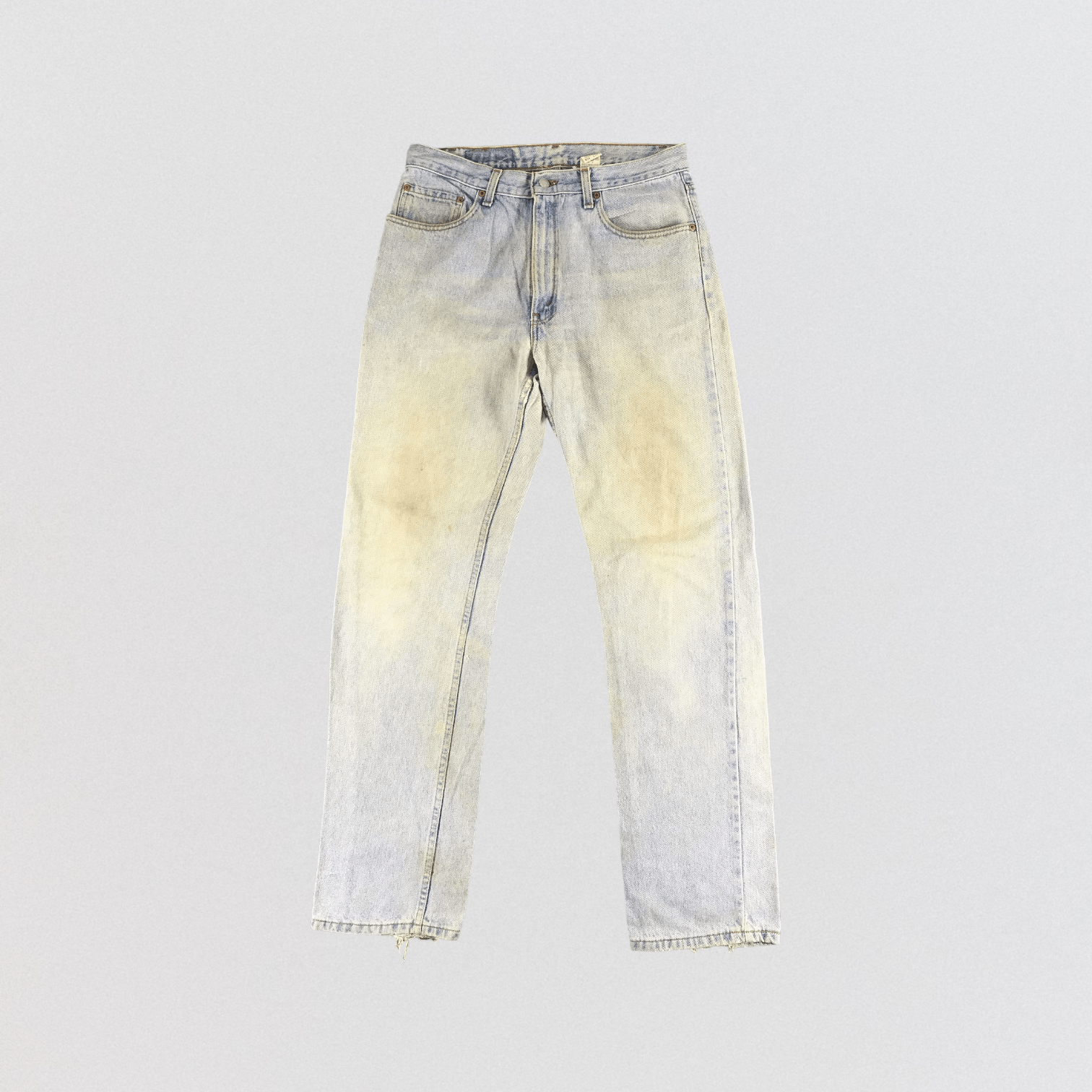Levi's × Vintage Vintage Levis 505 Light Wash Jeans-JM113 Size US 33 - 1 Thumbnail