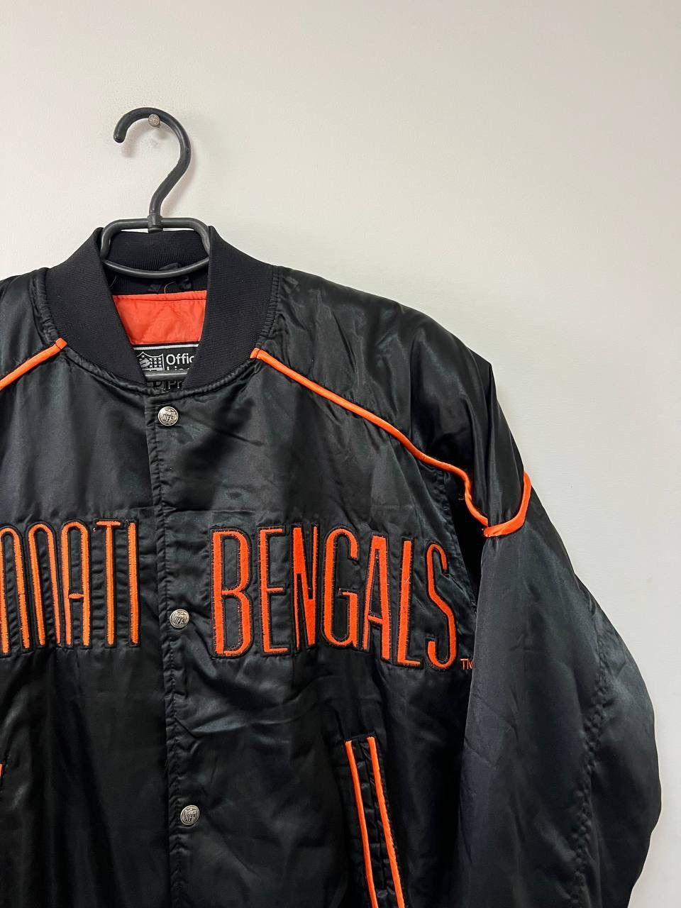 Other Vintage 90s Cincinnati Bengals Bomber Jacket Nfl Campri S/M Size US M / EU 48-50 / 2 - 14 Thumbnail