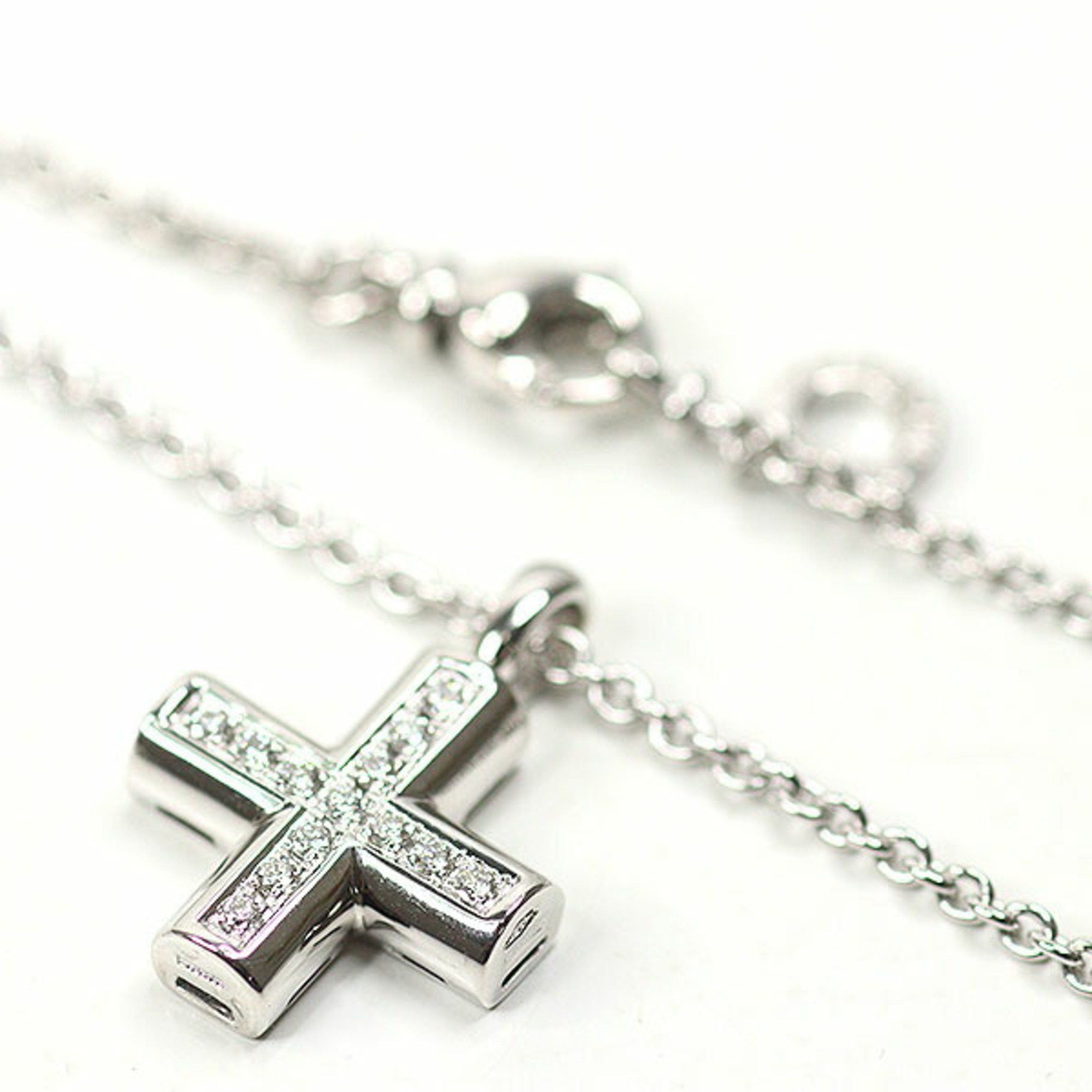 アクセサリー LIART  K18WG diamond cross necklace LIART K18WG diamond cross necklace