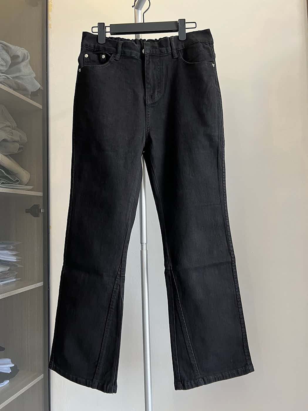 custom retro flared bootcut yuppie pants