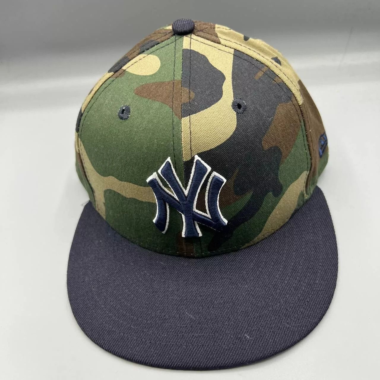 New Era New York Yankees Hat Men 7 3/8 59Fifty New Era MLB Fitted Size ONE SIZE - 1 Thumbnail