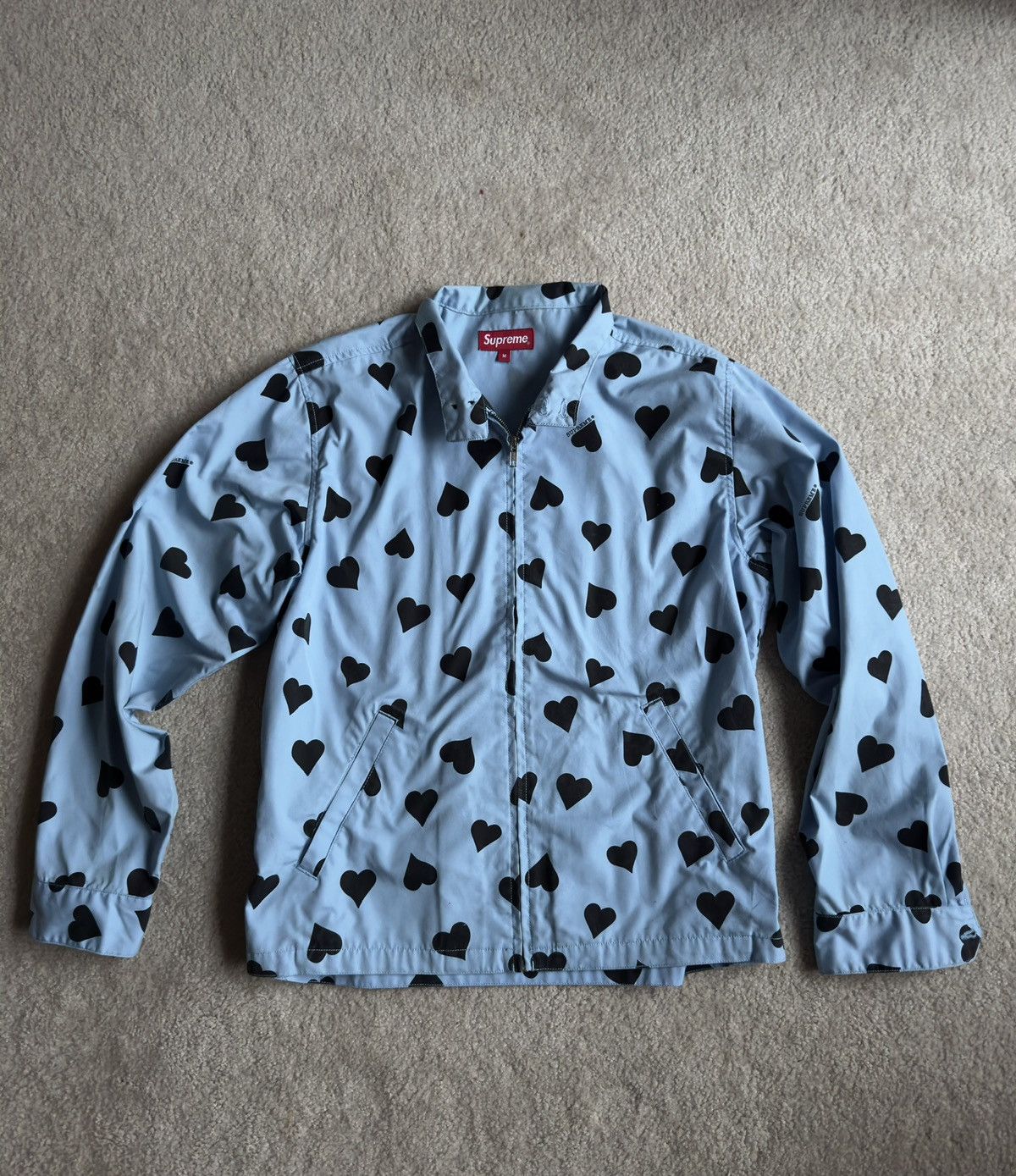 Supreme Supreme Hearts Harrington Jacket | Grailed