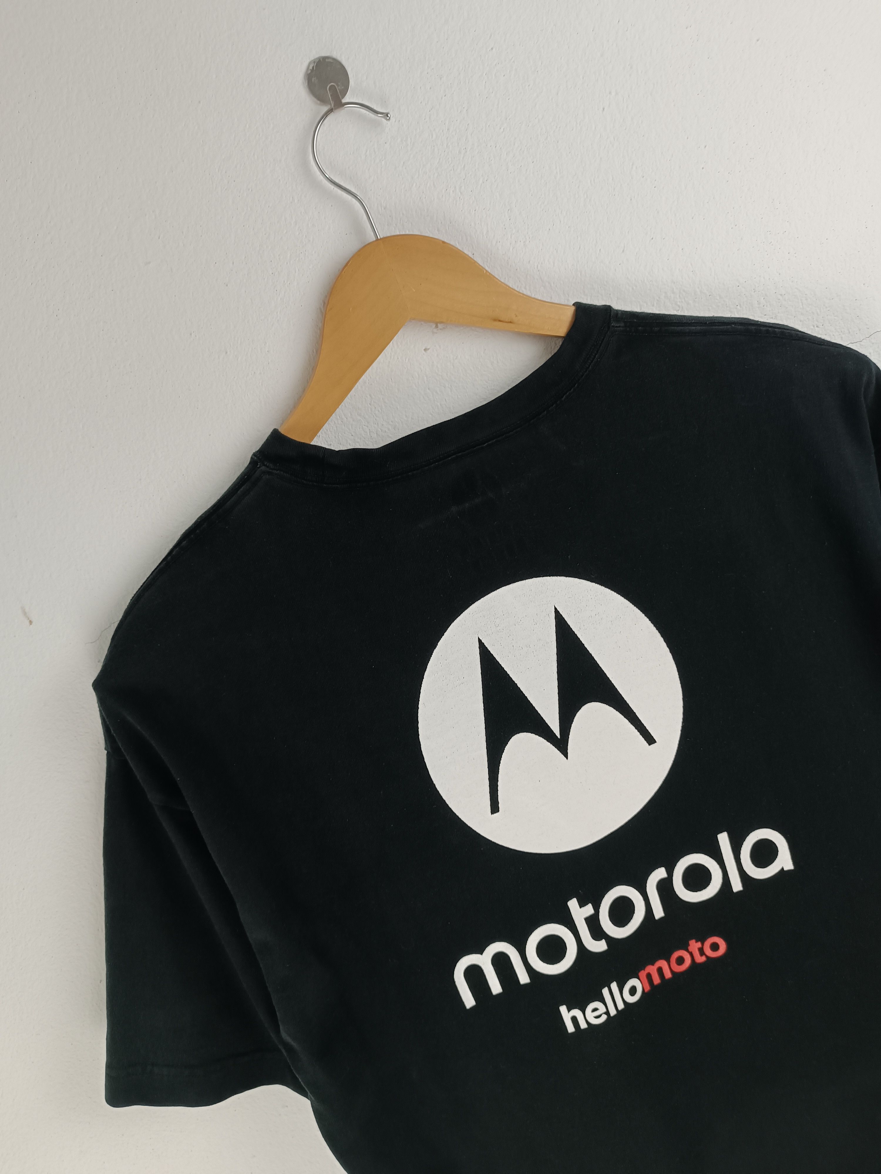 Motorola VINTAGE 2000'S MOTOROLA HELLOMOTO POCKET CAMO TEE Size US L / EU 52-54 / 3 - 10 Thumbnail