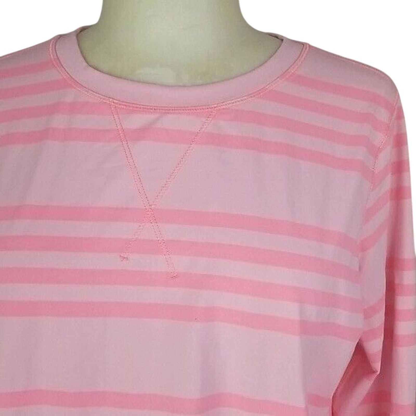 Lululemon Lululemon Womens Run Warm Ocean Striped Athletic Shirt 8 Size M / US 6-8 / IT 42-44 - 3 Thumbnail