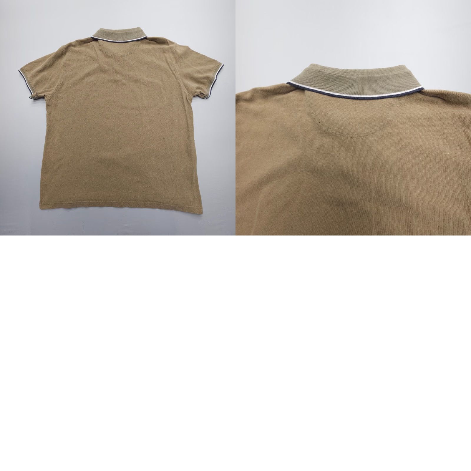 Old Navy VINTAGE Old Navy Polo Shirt Mens 2XL Tan Beige Cotton Knit Short Sleeve Casual Preppy 90s Outdoor Logo Button Mens Size US XXL / EU 58 / 5 - 8 Thumbnail