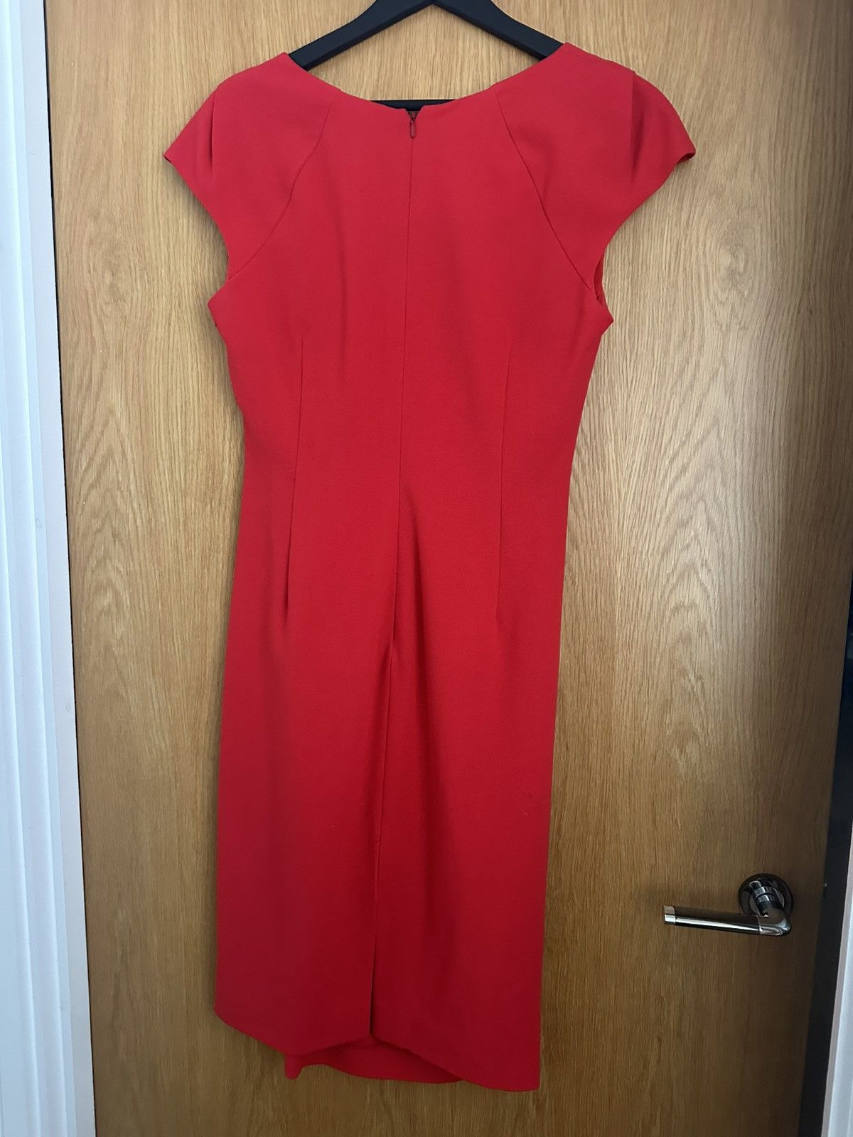 LK Bennett Classy red dress for ladies Size L / US 10 / IT 46 - 2 Thumbnail