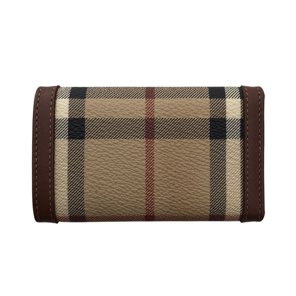 Burberry Burberry London Novacheck Key Holder Pouch Leather Size ONE SIZE - 5 Thumbnail