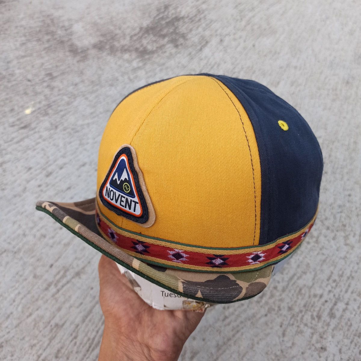 Native Camp hat Novent flexible and short brim Size ONE SIZE - 5 Thumbnail