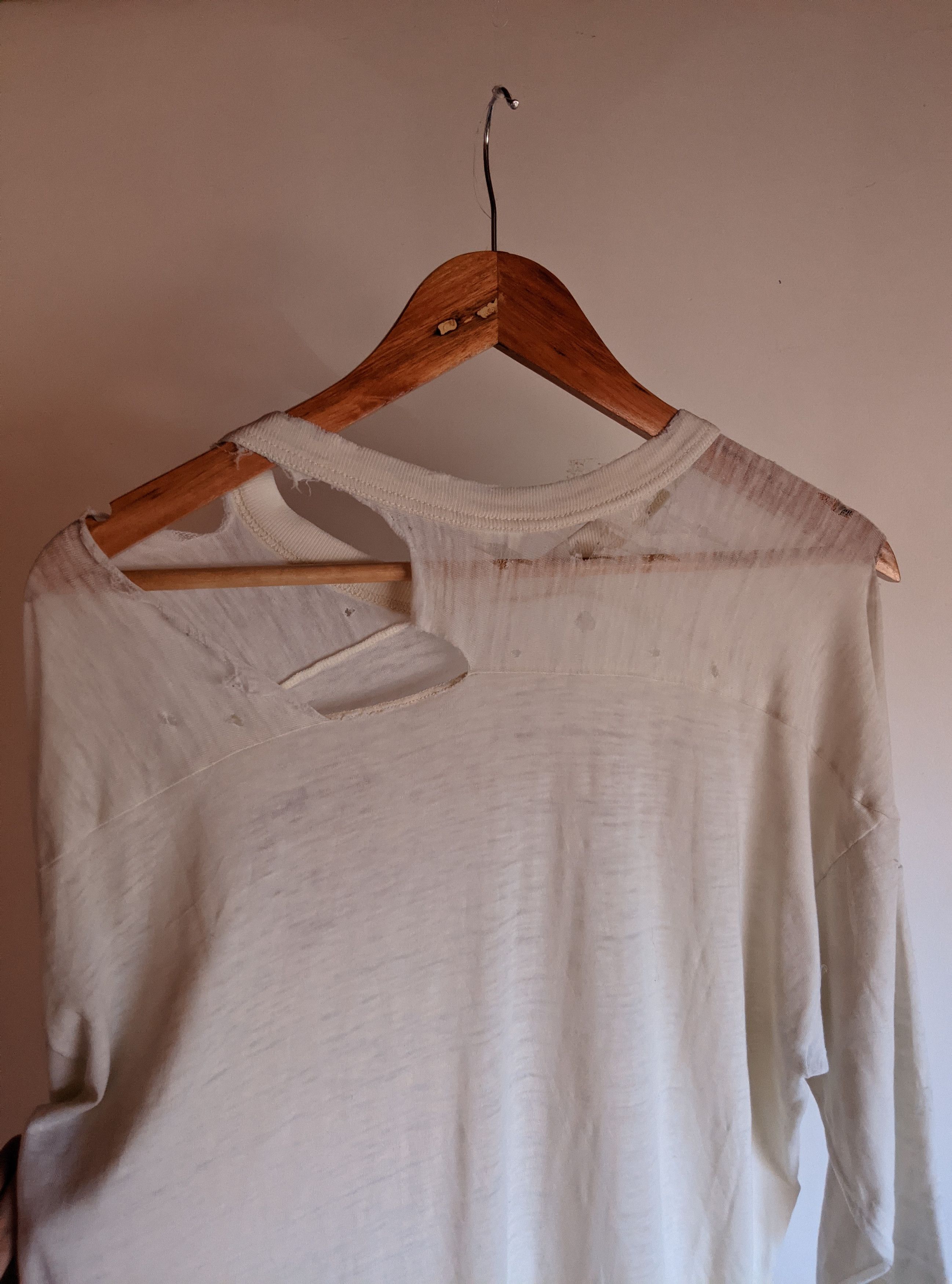 Champion Vintage 80s thrashed distressed Harvard jersey fade erd Size US XL / EU 56 / 4 - 5 Thumbnail