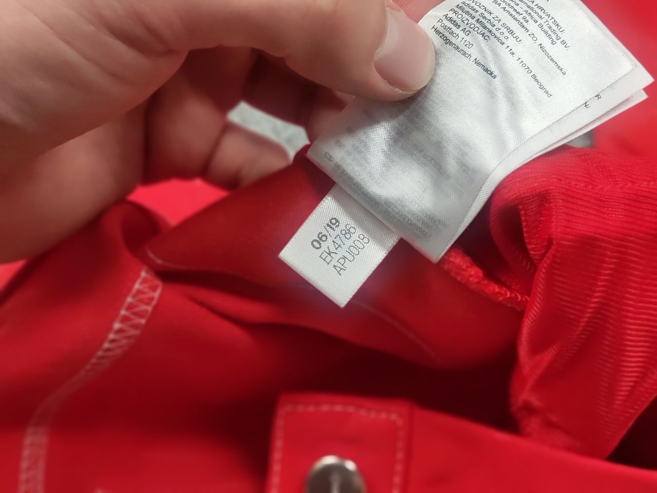 Adidas Adidas Originals x Fiorucci Retro 3-Stripe Red Track Pants Size 30" / US 8 / IT 44 - 16 Thumbnail