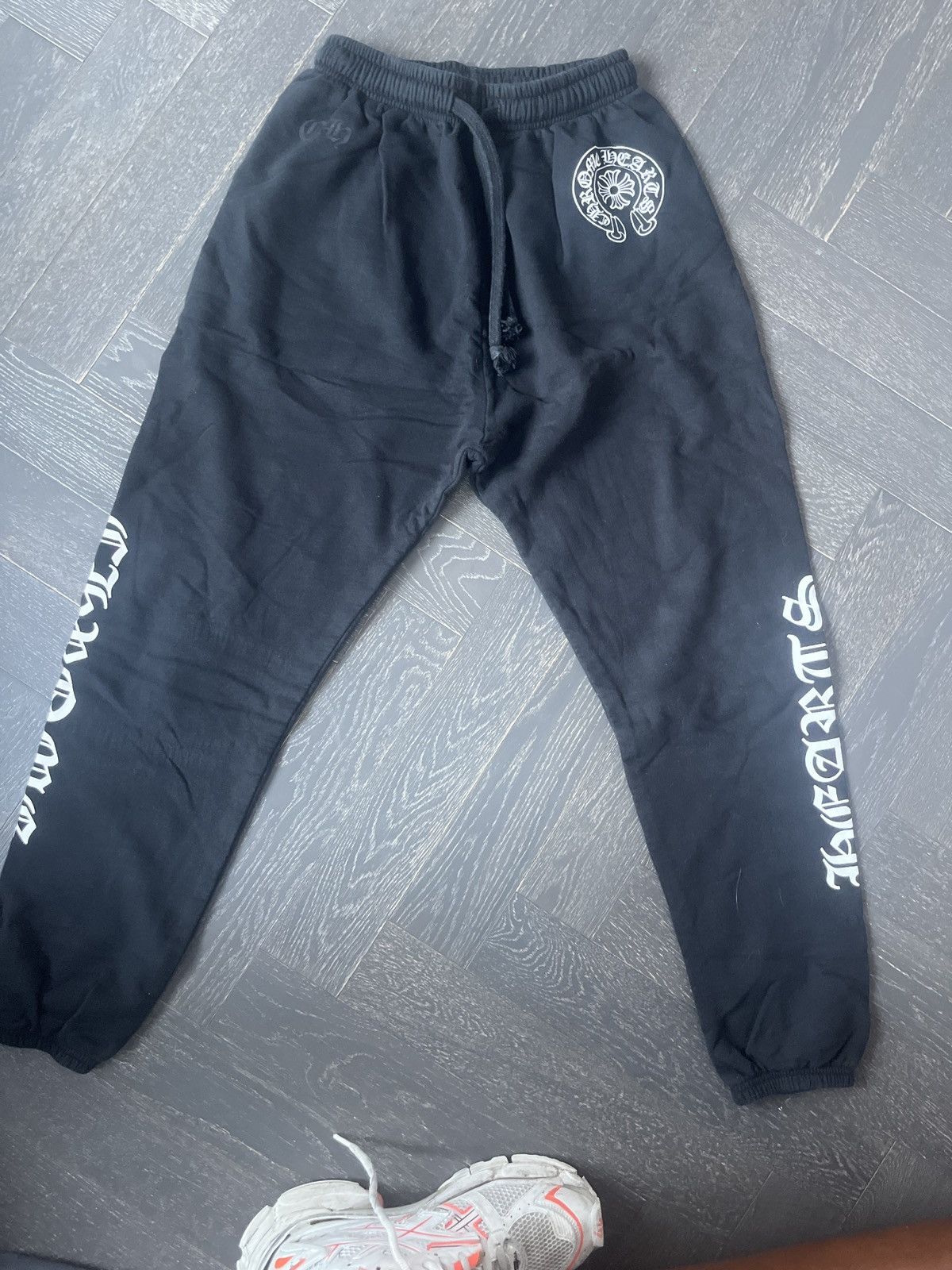 Pre-owned Chrome Hearts Jogger Sweat Pant In Black