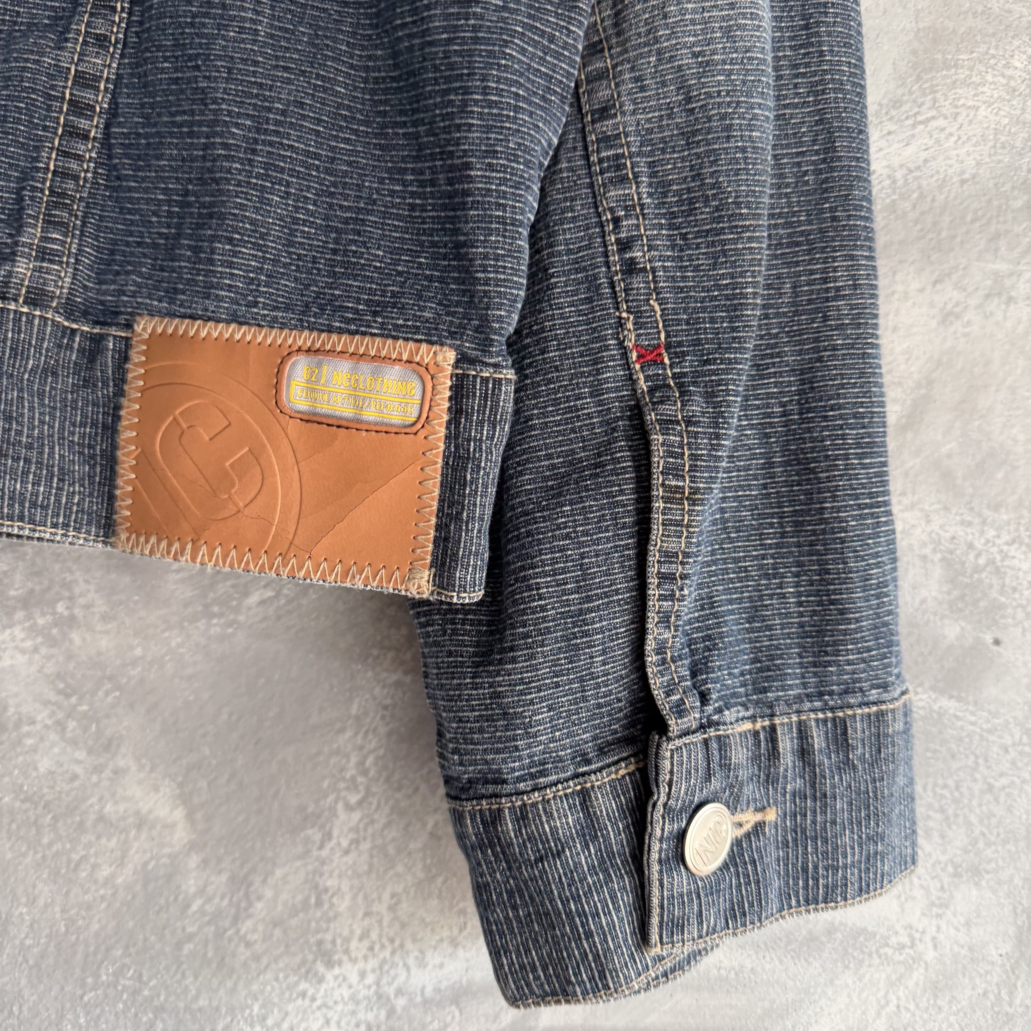 Other Vtg Y2K NC Clothing Denim Jacket Cotton Classic Style Size US XL / EU 56 / 4 - 5 Thumbnail