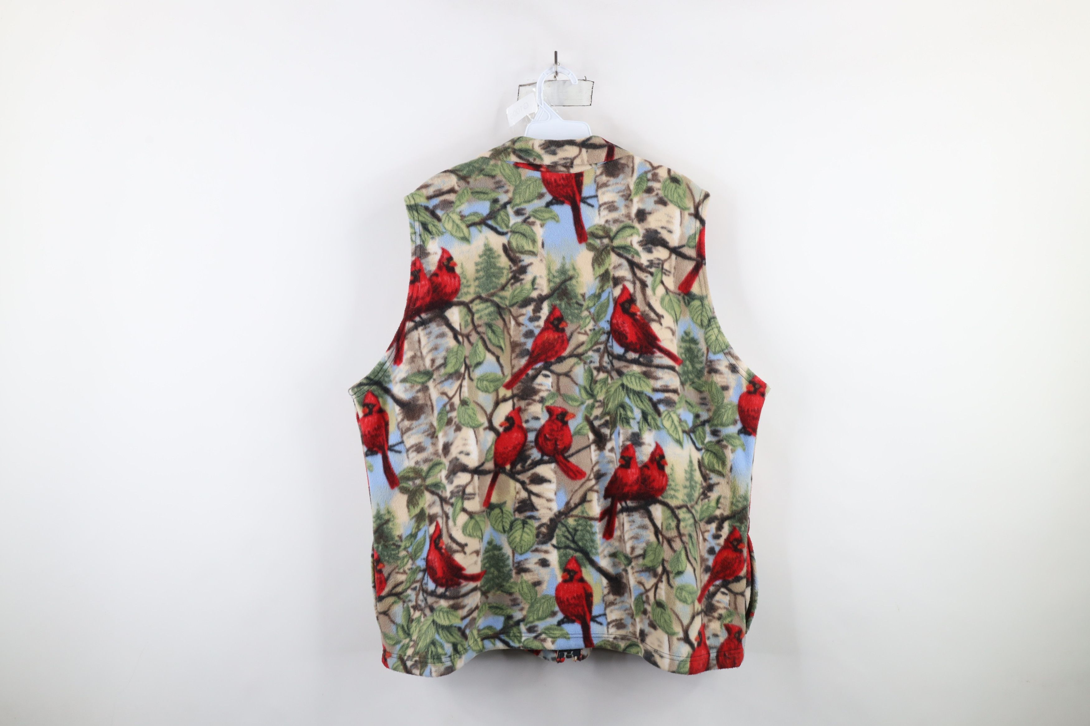 Vintage Vintage 90s Streetwear All Over Print Fleece Vest Jacket USA Size XL / US 12-14 / IT 48-50 - 11 Thumbnail