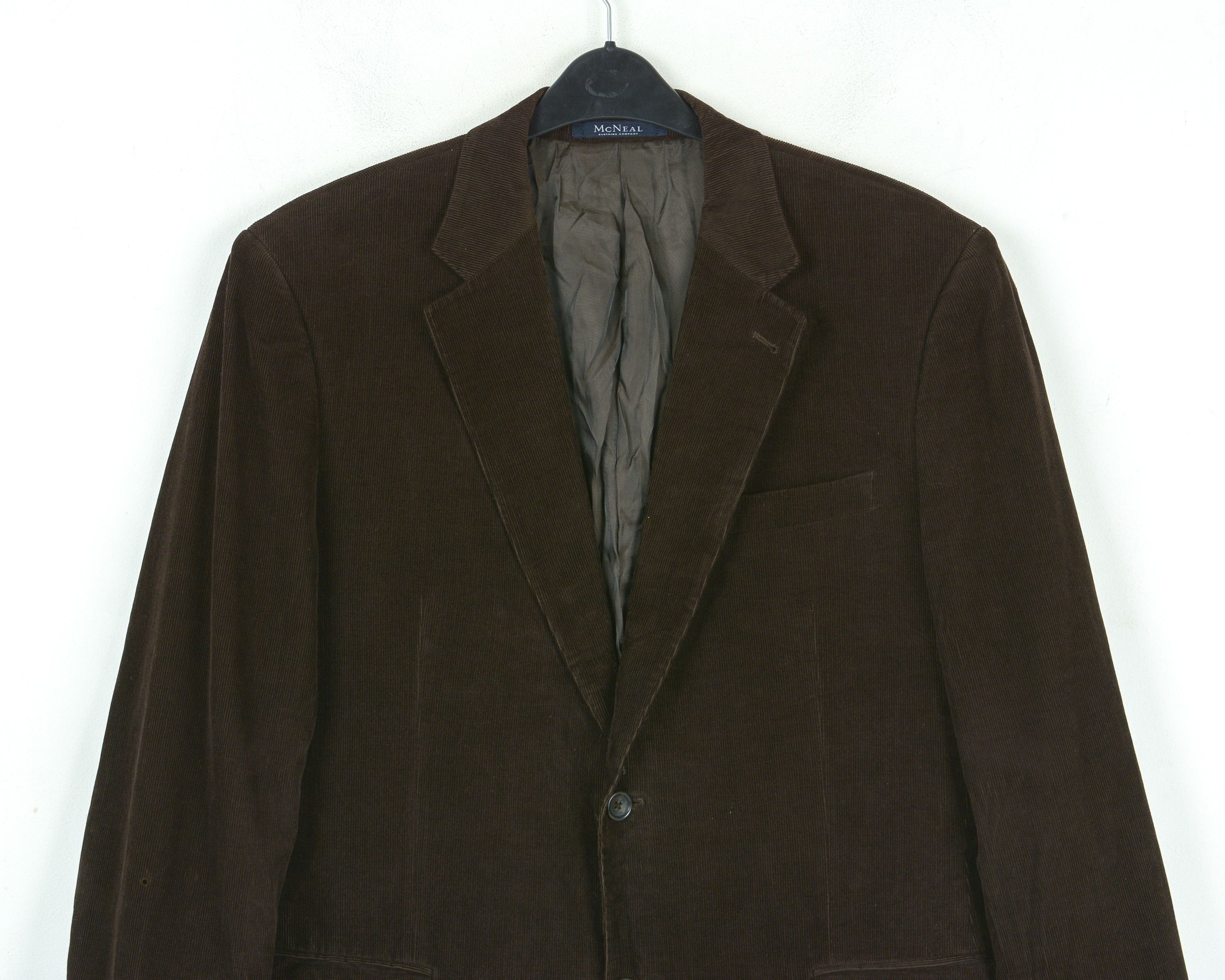 Other MCNEAL George Scott UK 44 US Blazer Suit Jacket XL Corduroy Size 44R - 2 Thumbnail