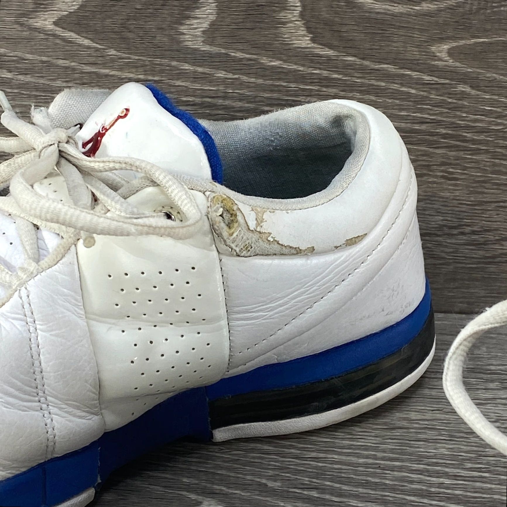 Nike Nike Air Jordan Retro Team Elite Low Top Basketball Shoes White Leather Mens 7.5 Size US M / EU 48-50 / 2 - 7 Thumbnail