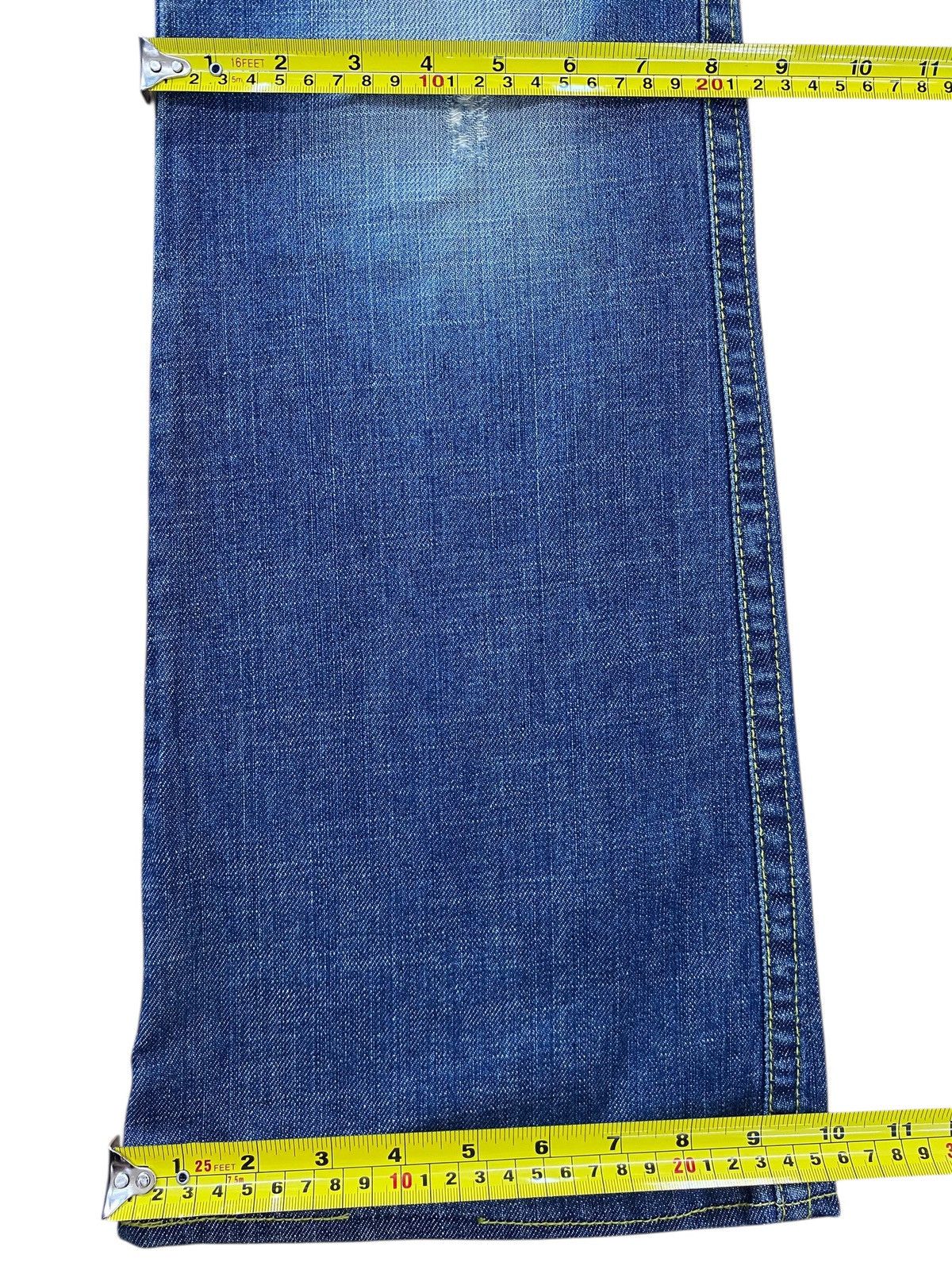 Japanese Brand Japanese Brand Light Wash Whiskered Style Boot Cut Jeans Size US 30 / EU 46 - 9 Thumbnail