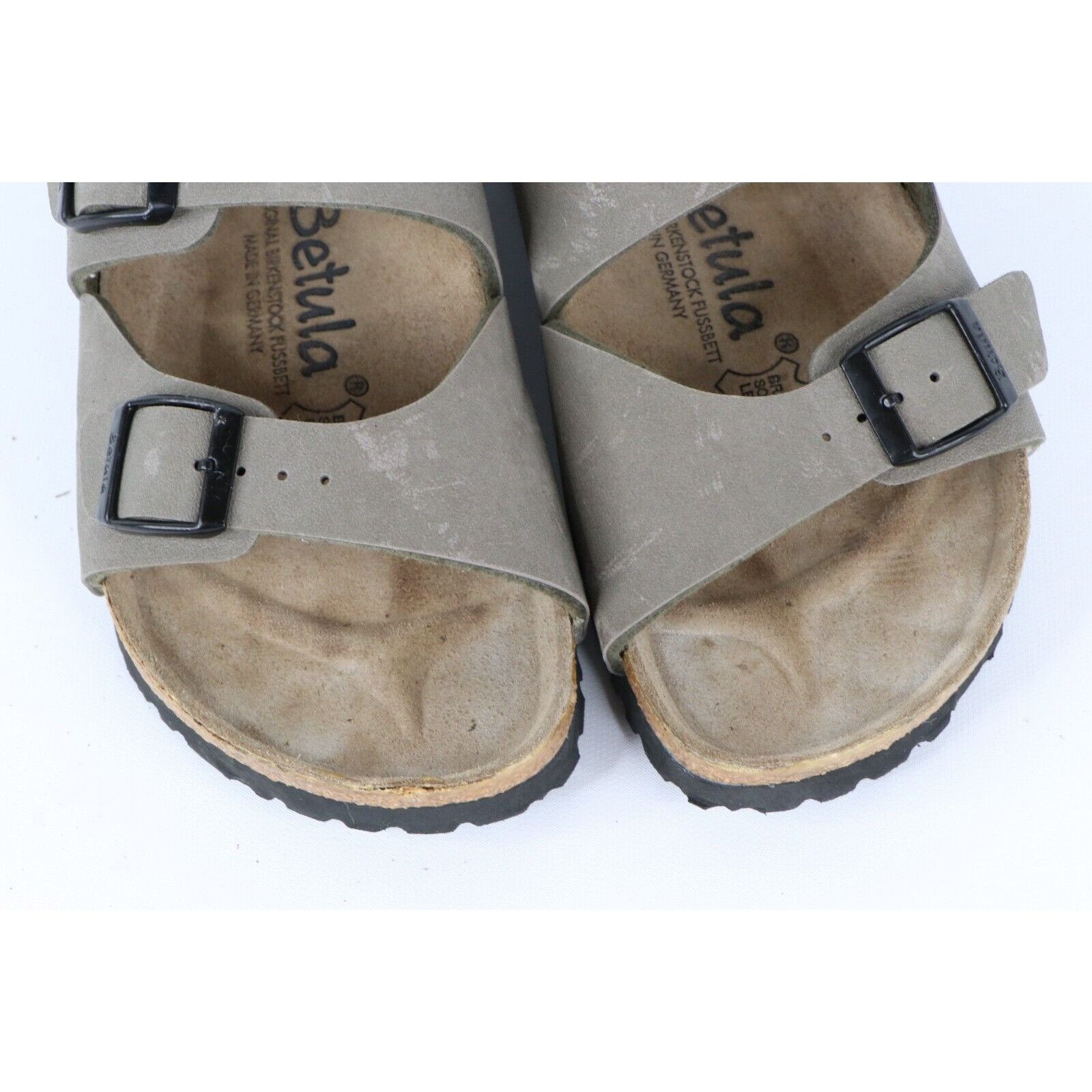 Birkenstock × Vintage Vintage Betula Birkenstock Distressed Leather Heel Sandals Size US 5 / IT 35 - 3 Thumbnail