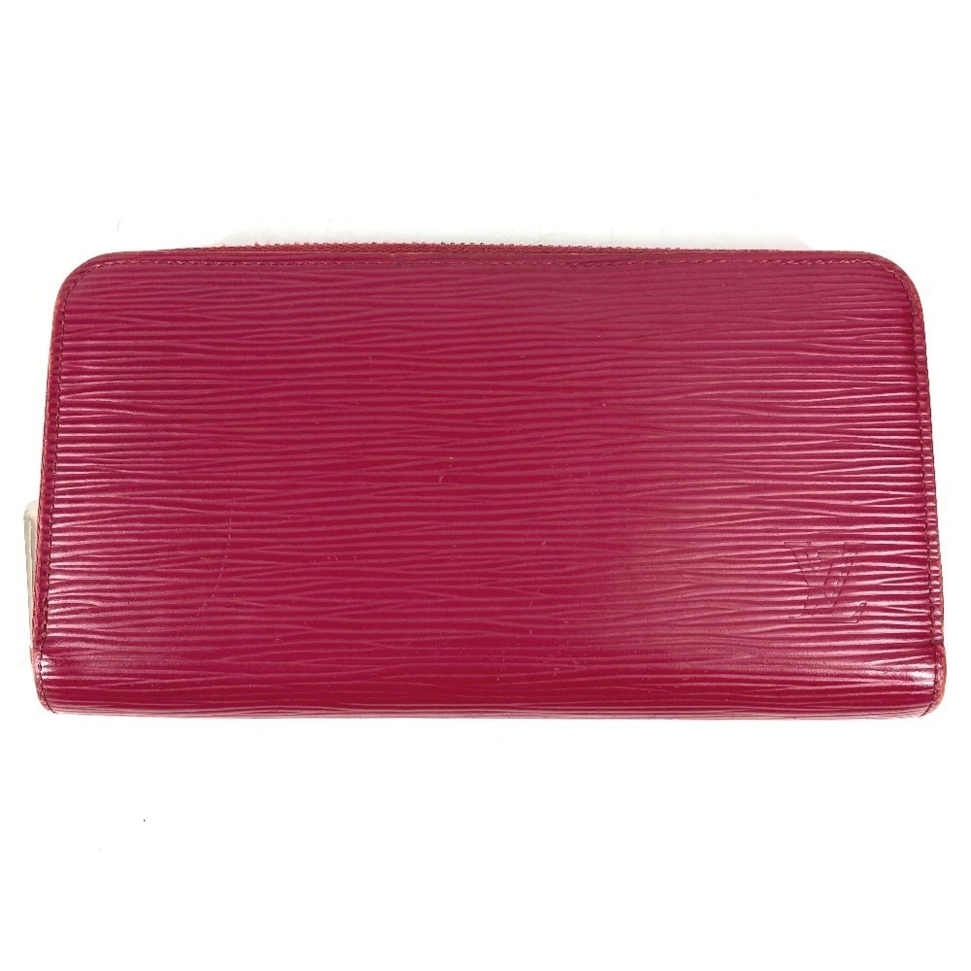 Louis Vuitton LOUIS VUITTON M60305 Epi Zippy Wallet Long Wallet, Round Zipper, Leather, Women's, Fuchsia Purple Pink Size ONE SIZE - 1 Thumbnail
