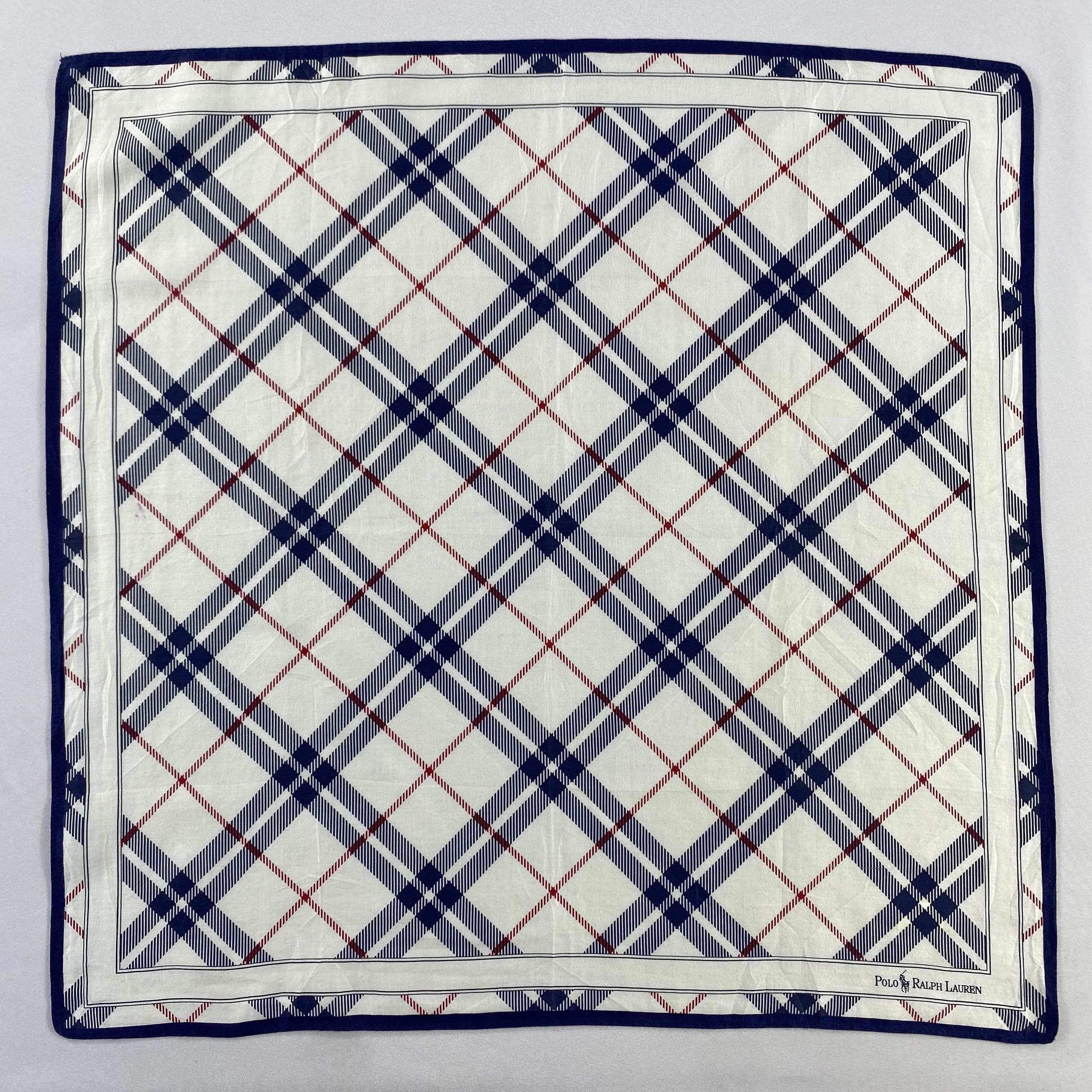 Polo Ralph Lauren × Vintage Polo ralph Lauren Neckerchief / Bandana / Handkerchief-P948 Size ONE SIZE - 1 Thumbnail