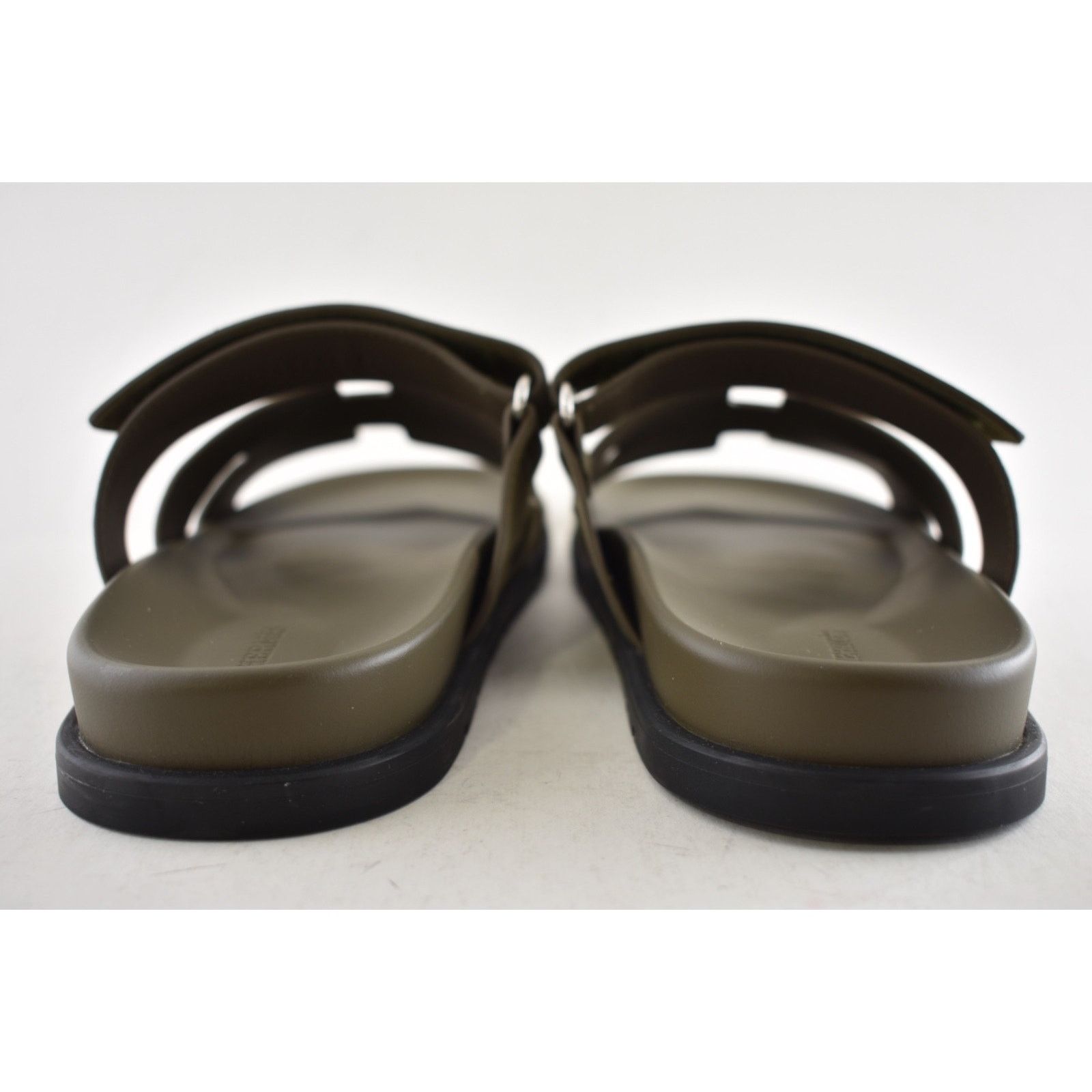 Hermes Hermes Chypre Sandal Mens Vert Toundra Suede Flat 46 13 Size US 13 / EU 46 - 16 Thumbnail