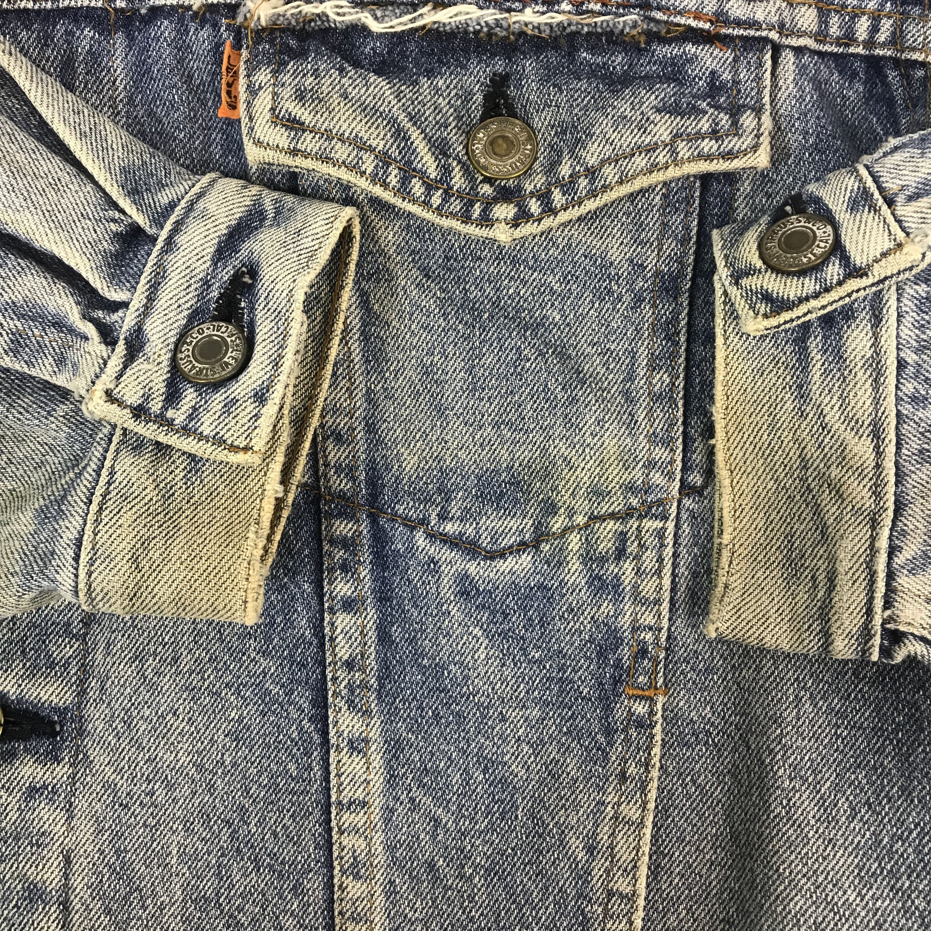 Levi's Vintage Levis strauss tracker denim oreng tag jacket K63B6 Size US L / EU 52-54 / 3 - 11 Thumbnail