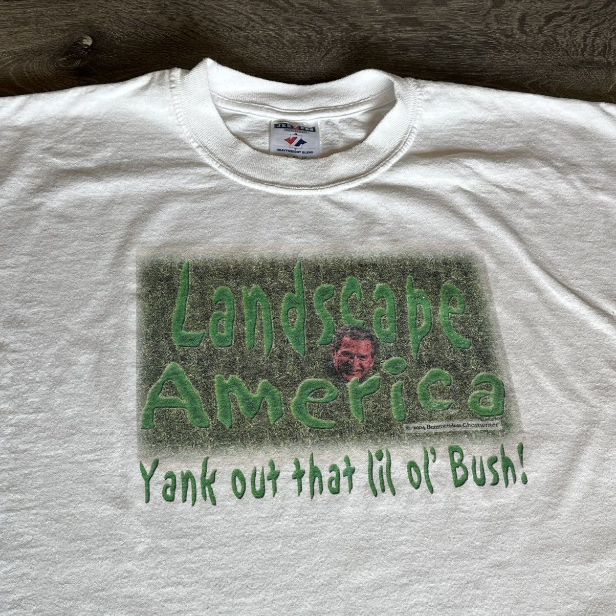 Vintage Vintage 2004 George W Bush Landscape America Political Tee Size US XL / EU 56 / 4 - 1 Thumbnail