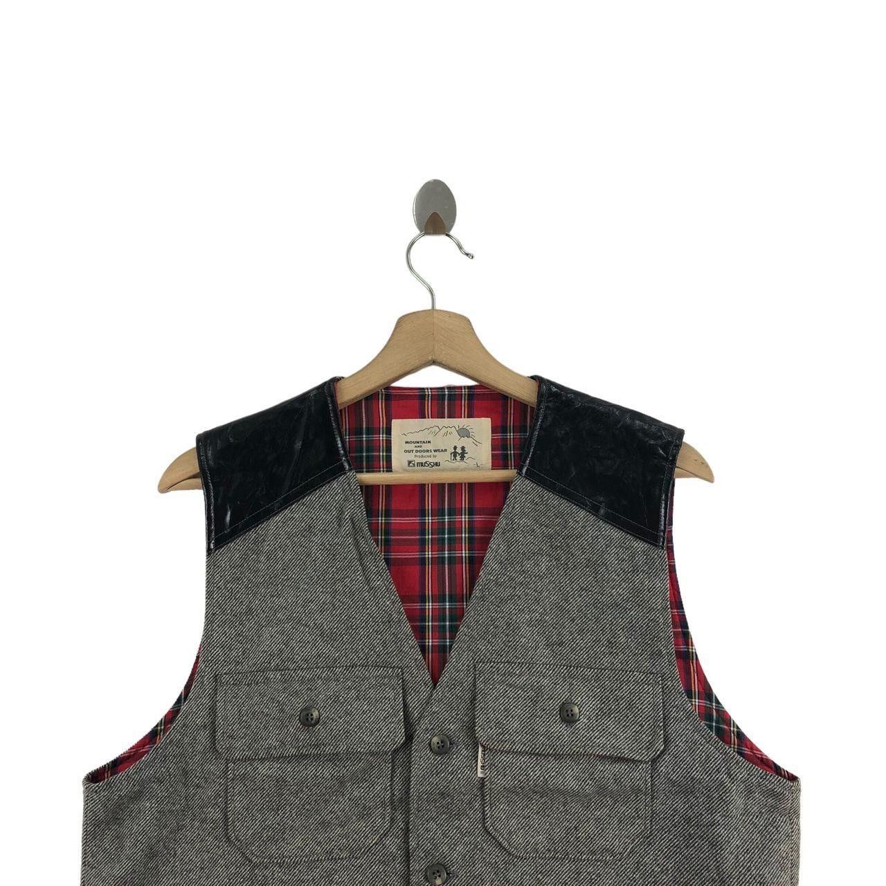 Other Vintage MUSSHU JAPAN Mountain Outdoor Wear Vest Jacket Size US L / EU 52-54 / 3 - 3 Thumbnail