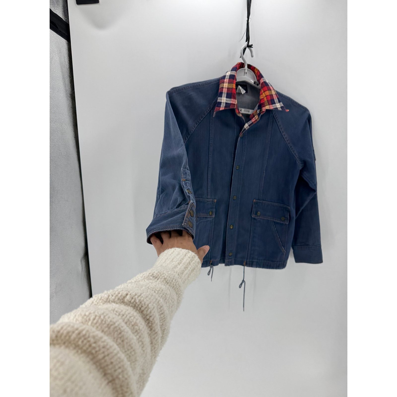 Other Vintage 80’s Valley Co Two Pocket Denim Button Up Jacket M Size M / US 6-8 / IT 42-44 - 5 Thumbnail