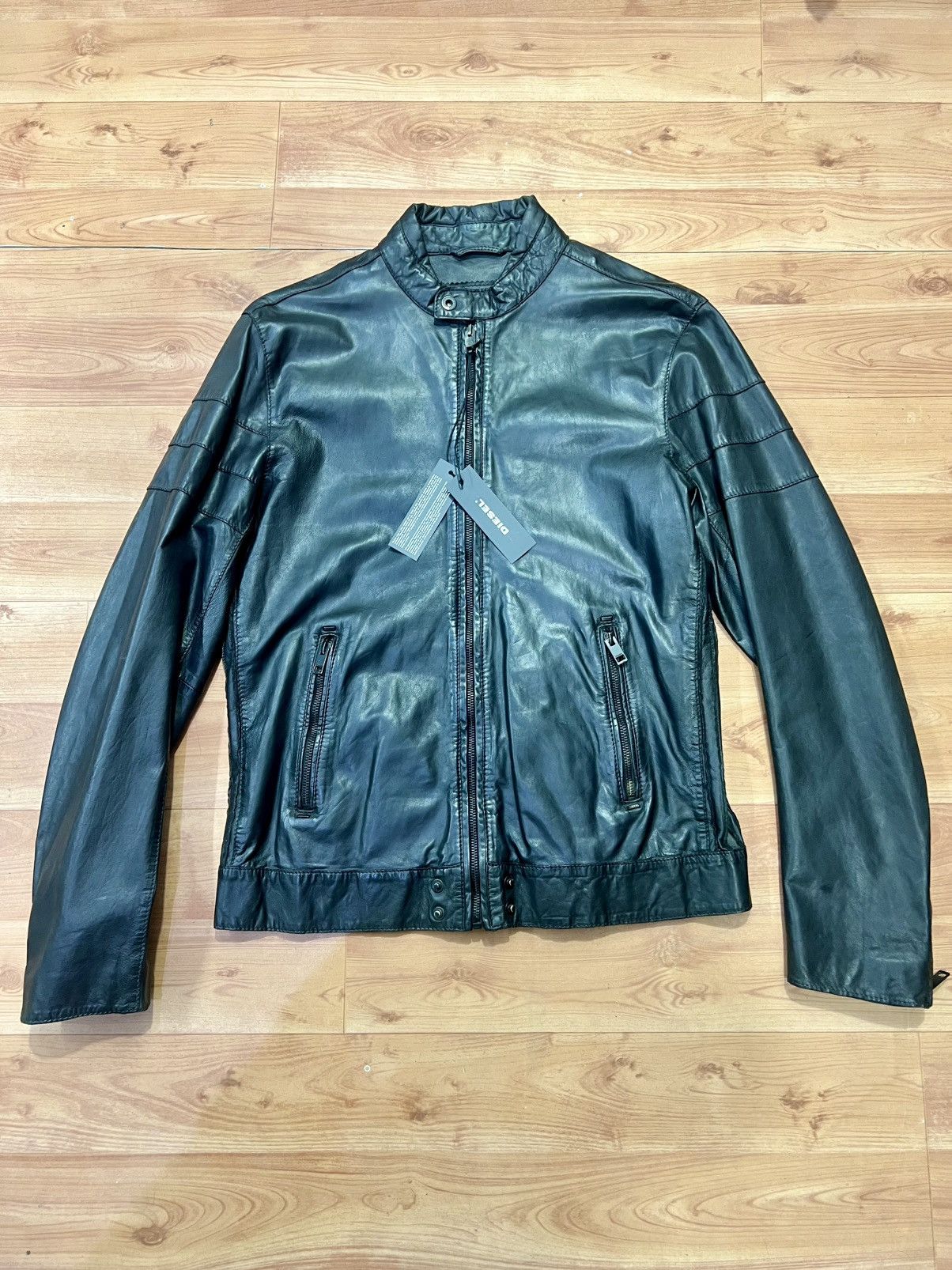 Diesel Diesel leather jacket size L Size US L / EU 52-54 / 3 - 1 Thumbnail