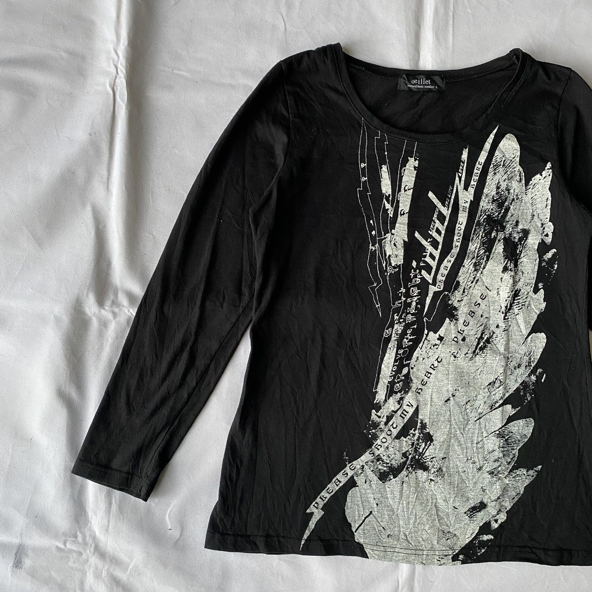 Beauty Beast × If Six Was Nine × Japanese Brand Please Shoot My Heart Please! Long Sleeve Size US L / EU 52-54 / 3 - 5 Thumbnail