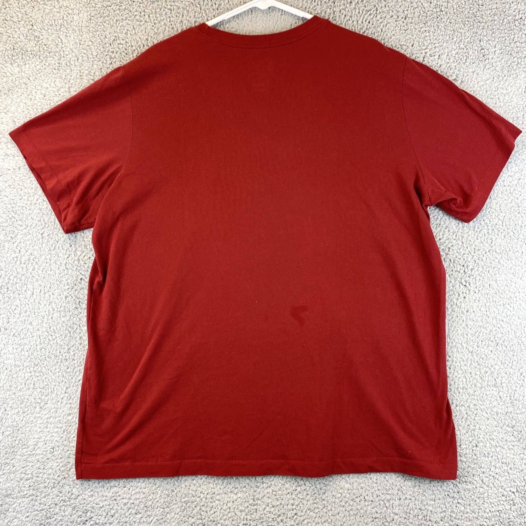 Nike VINTAGE? No. Nike Shirt Mens 2XL Short Sleeve Swoosh Logo T-Shirt White Red 66-22 Mens Size US XXL / EU 58 / 5 - 7 Thumbnail