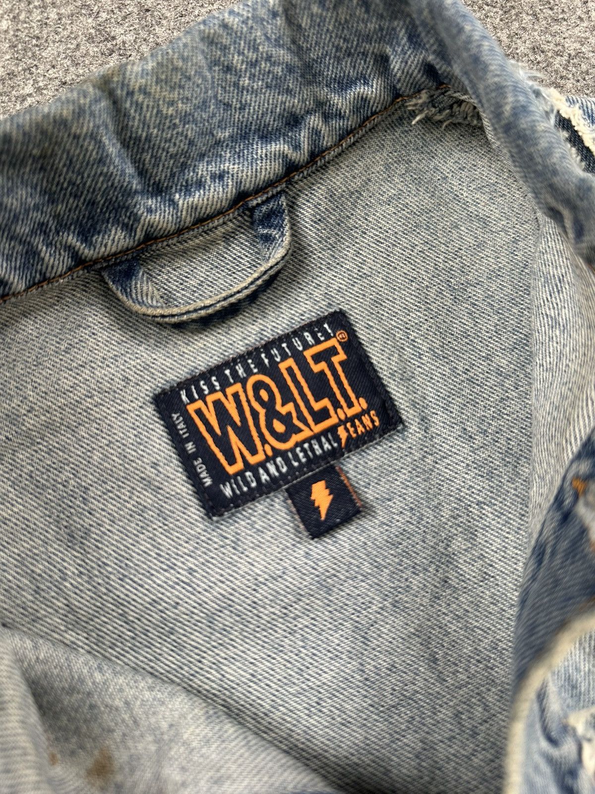 Walter Van Beirendonck Walter Van Beirendonck - W&LT 90’s Patchwork Denim KTF Vest Size US M / EU 48-50 / 2 - 15 Thumbnail