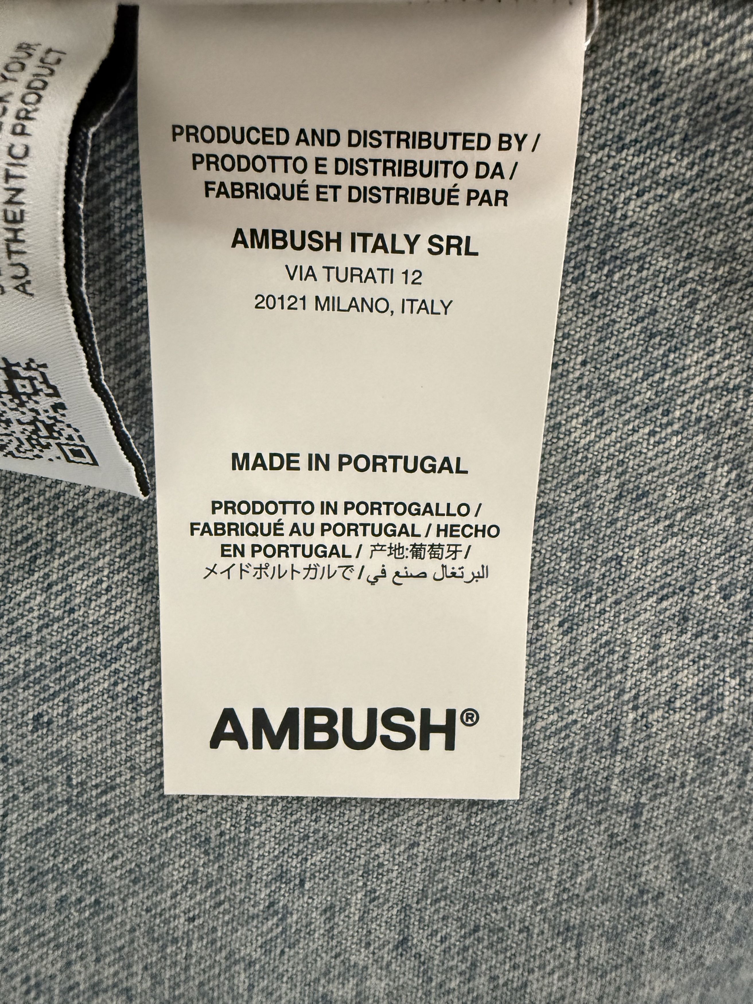 Ambush Design Blazer Denim Jacket Size US L / EU 52-54 / 3 - 14 Thumbnail