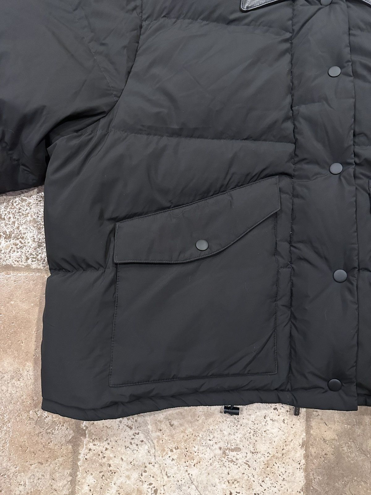 Miu Miu Miu Miu Technical Ponge Cropped Down Puffer Padded Jacket Size US L / EU 52-54 / 3 - 6 Thumbnail