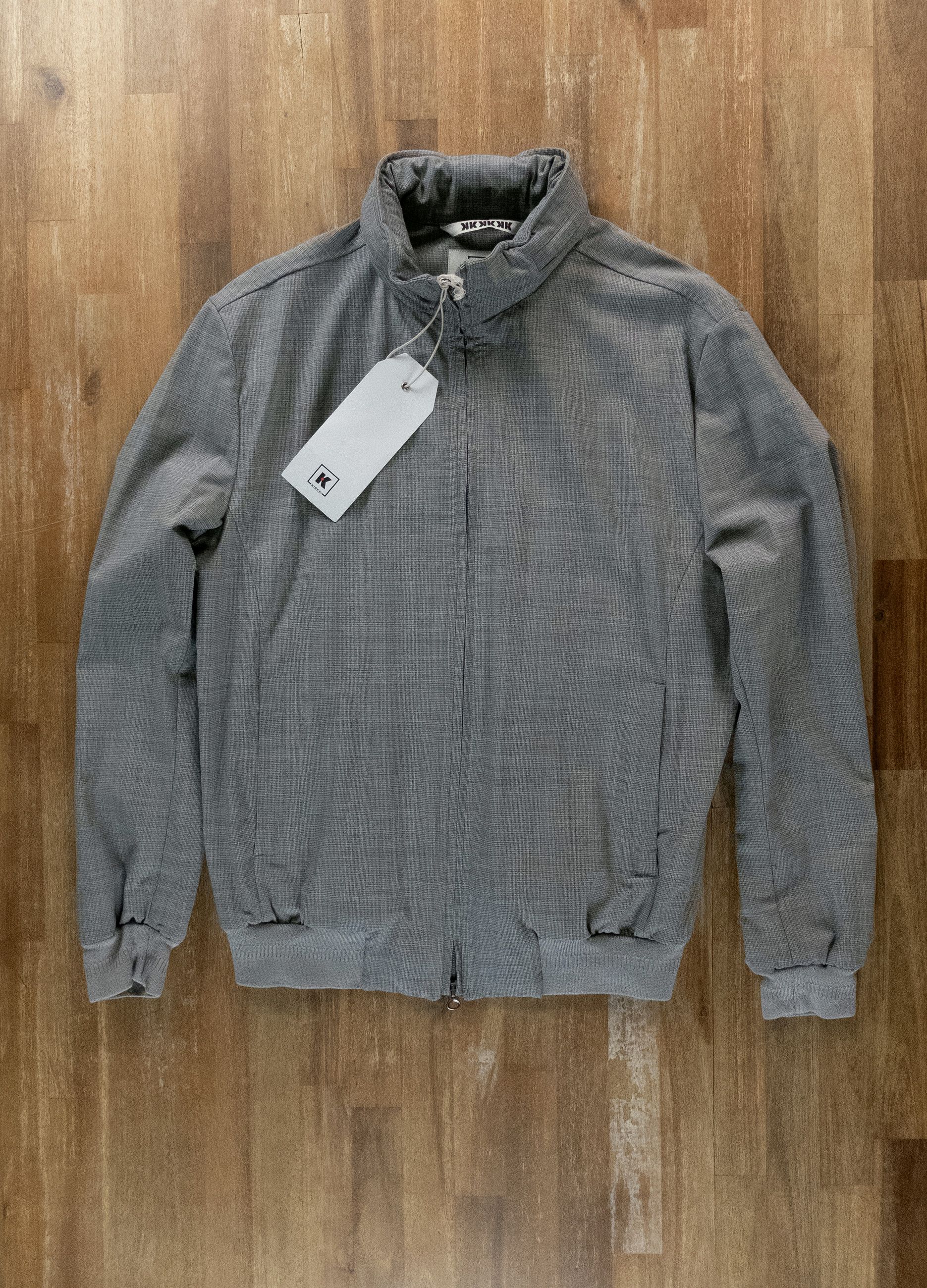 Other KIRED by Kiton Mario2 gray wool mini houndstooth jacket Size US L / EU 52-54 / 3 - 1 Thumbnail