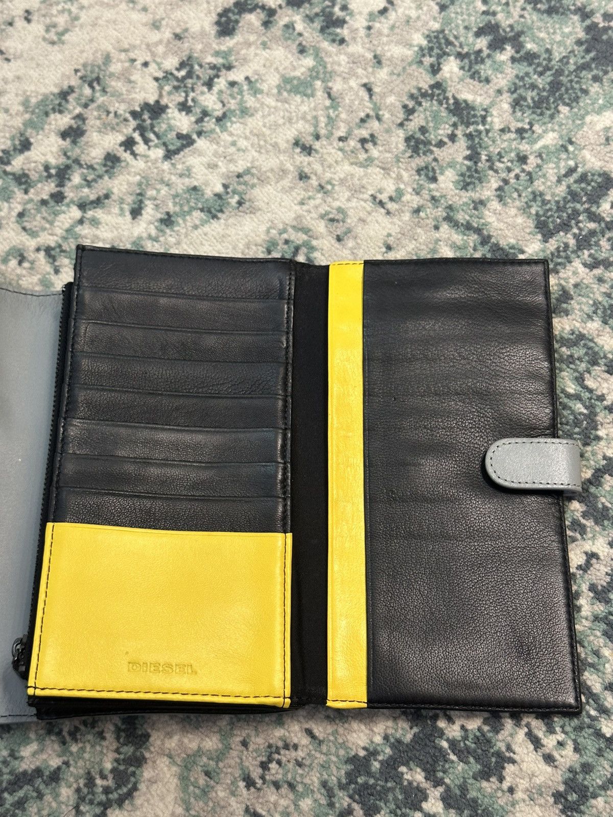 Diesel Diesel Miss-Match Crossbody/Clutch Yellow/Black Bag Size ONE SIZE - 15 Thumbnail