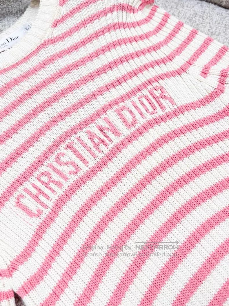 Dior Dior Striped knitted short sleeves Size XS / US 0-2 / IT 36-38 - 4 Thumbnail