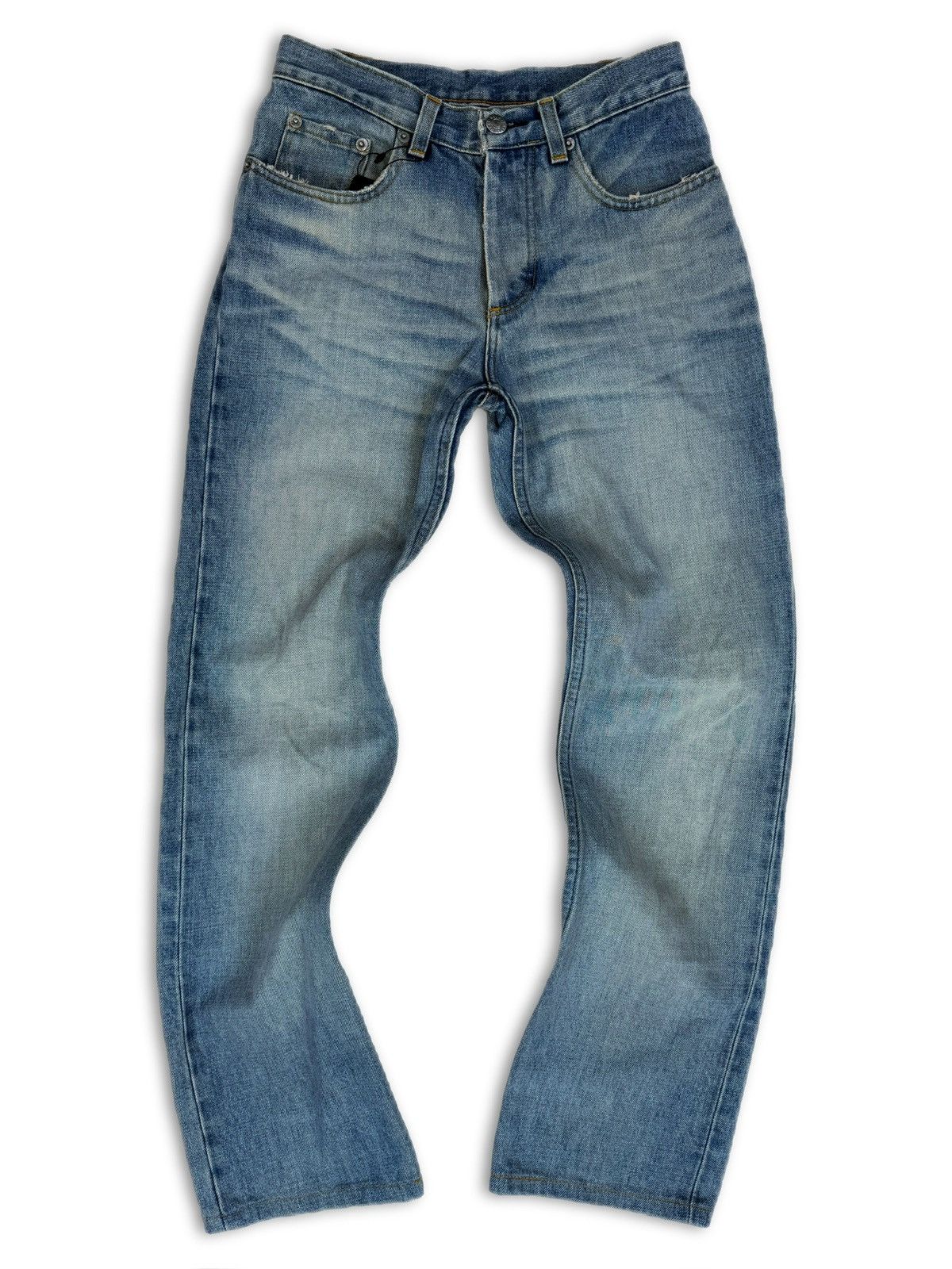 Helmut Lang OG vintage clean broken denim | Grailed
