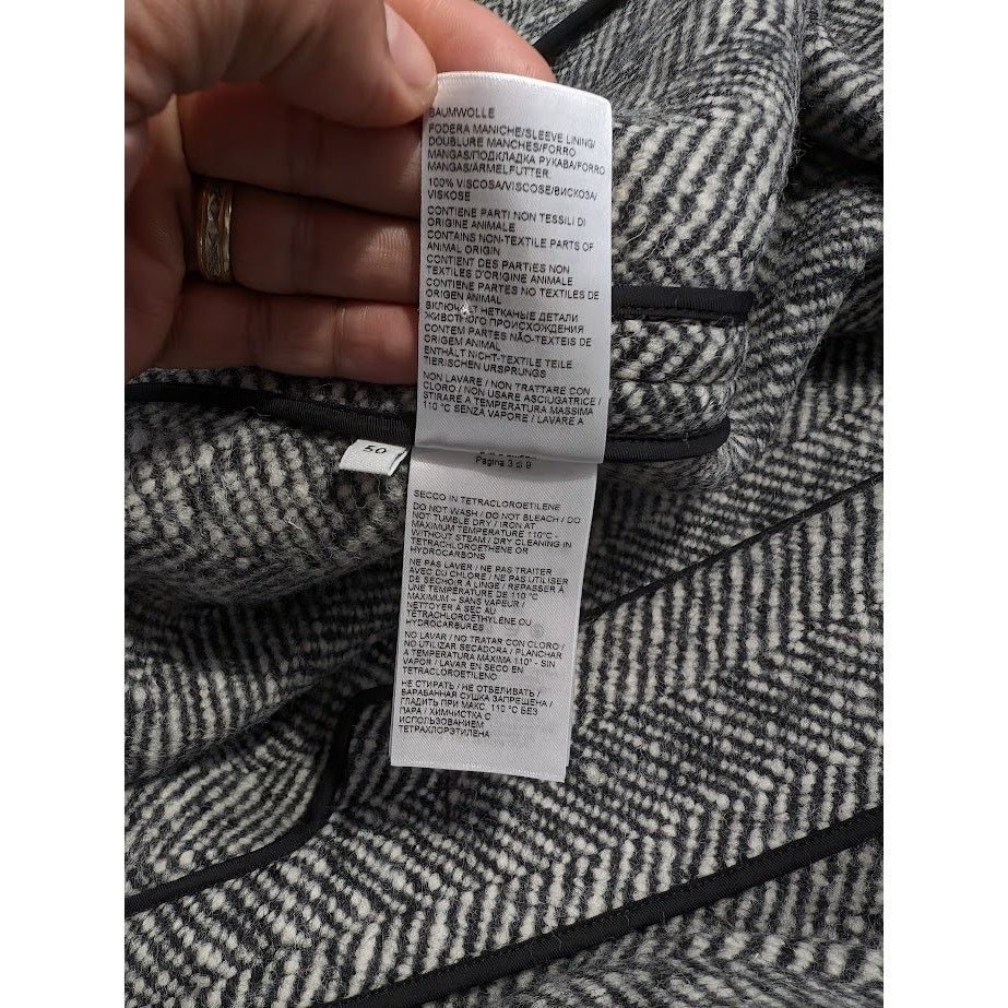 Bottega Veneta o1rshd1 Heavy Coat in Multicolor Size US M / EU 48-50 / 2 - 17 Thumbnail