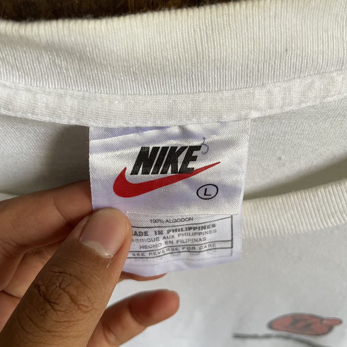 Nike × Vintage Vintage 90’s Nike TL Tailwind Tshirt Size US L / EU 52-54 / 3 - 5 Thumbnail