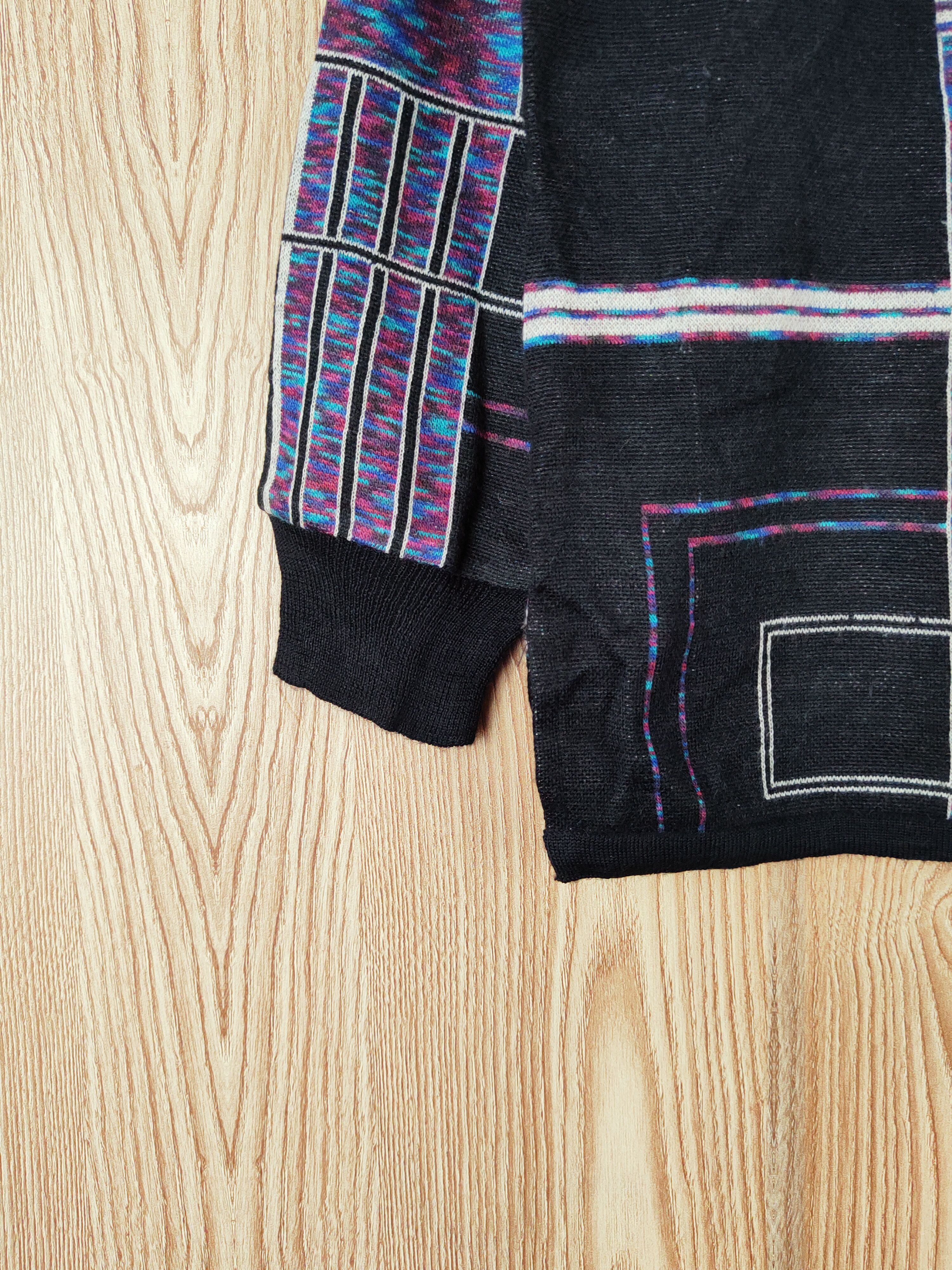 Homespun Knitwear Scatola di Sorpresa art patchwork Knitwear Cardigan #W036 Size M / US 6-8 / IT 42-44 - 4 Thumbnail
