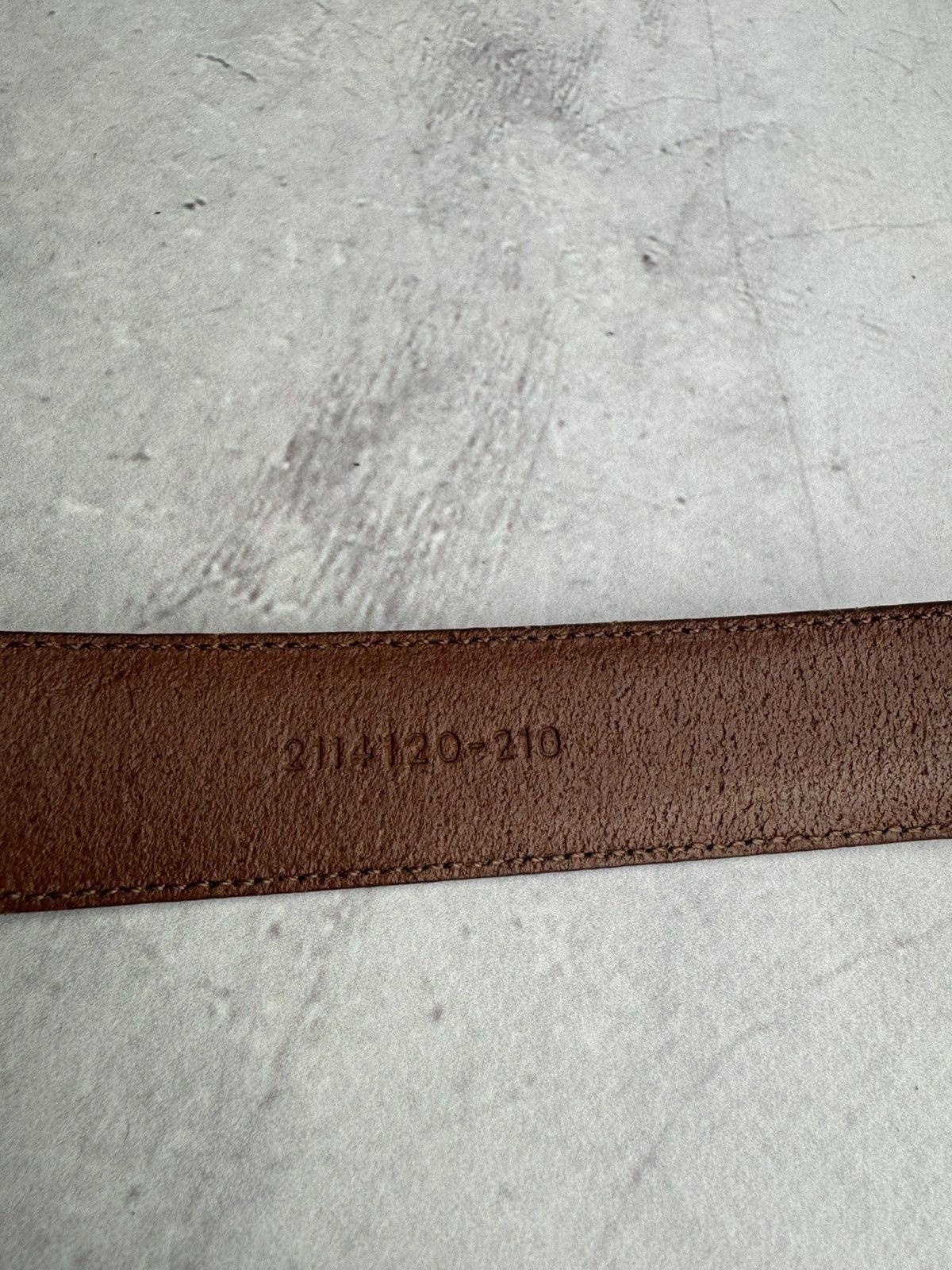 Polo Ralph Lauren × Ralph Lauren × Vintage Polo Ralph Lauren Belt Brown Leather Size ONE SIZE - 3 Thumbnail