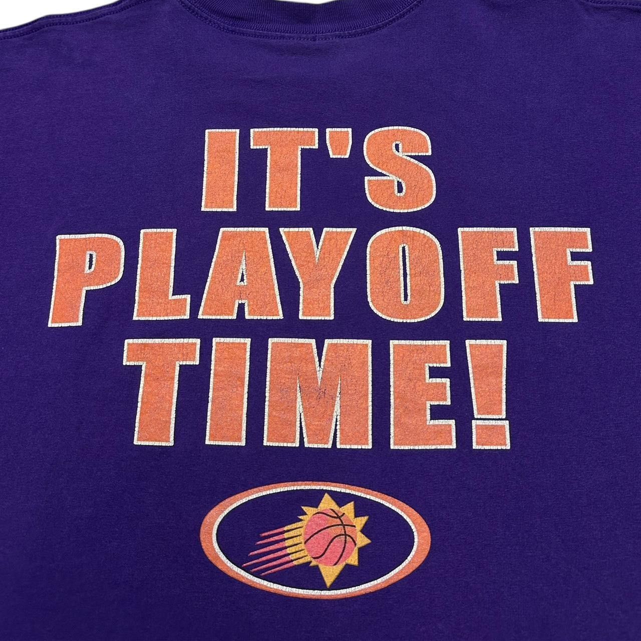NBA × Vintage Y2K Phoenix Suns Playoffs Portland T-Shirt Size US XL / EU 56 / 4 - 3 Thumbnail