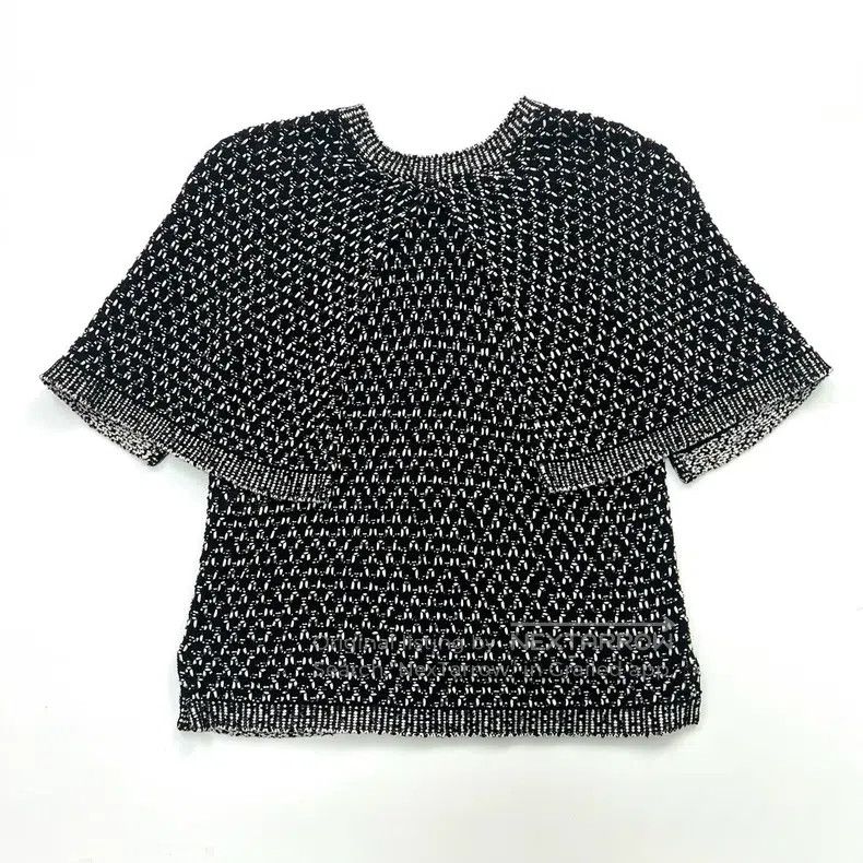 Chanel Chanel Bat sleeve design double C braided short sleeves Size XS / US 0-2 / IT 36-38 - 2 Thumbnail