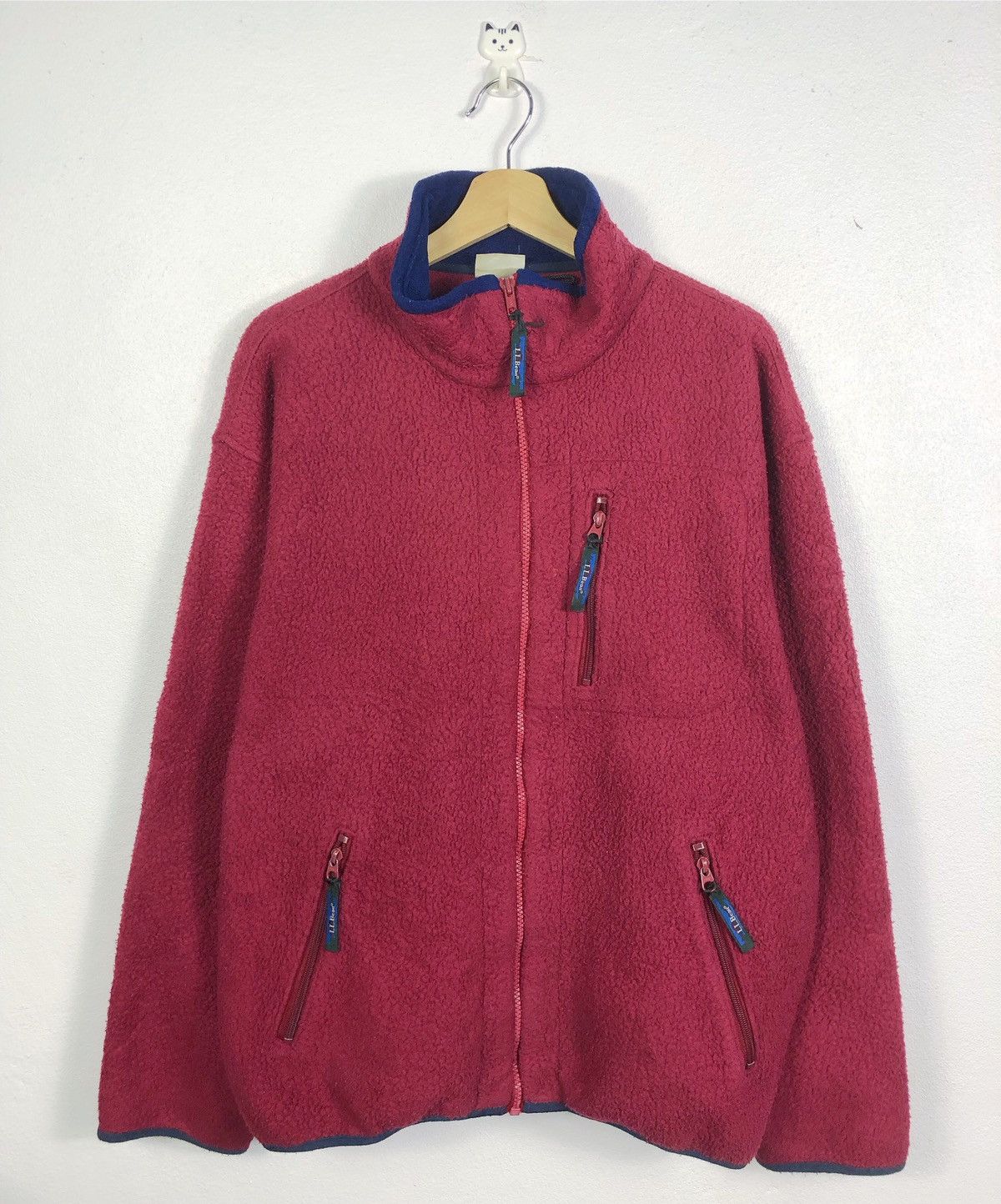 Rare Vintage L.L. Bean Zipper Fleece Jacket